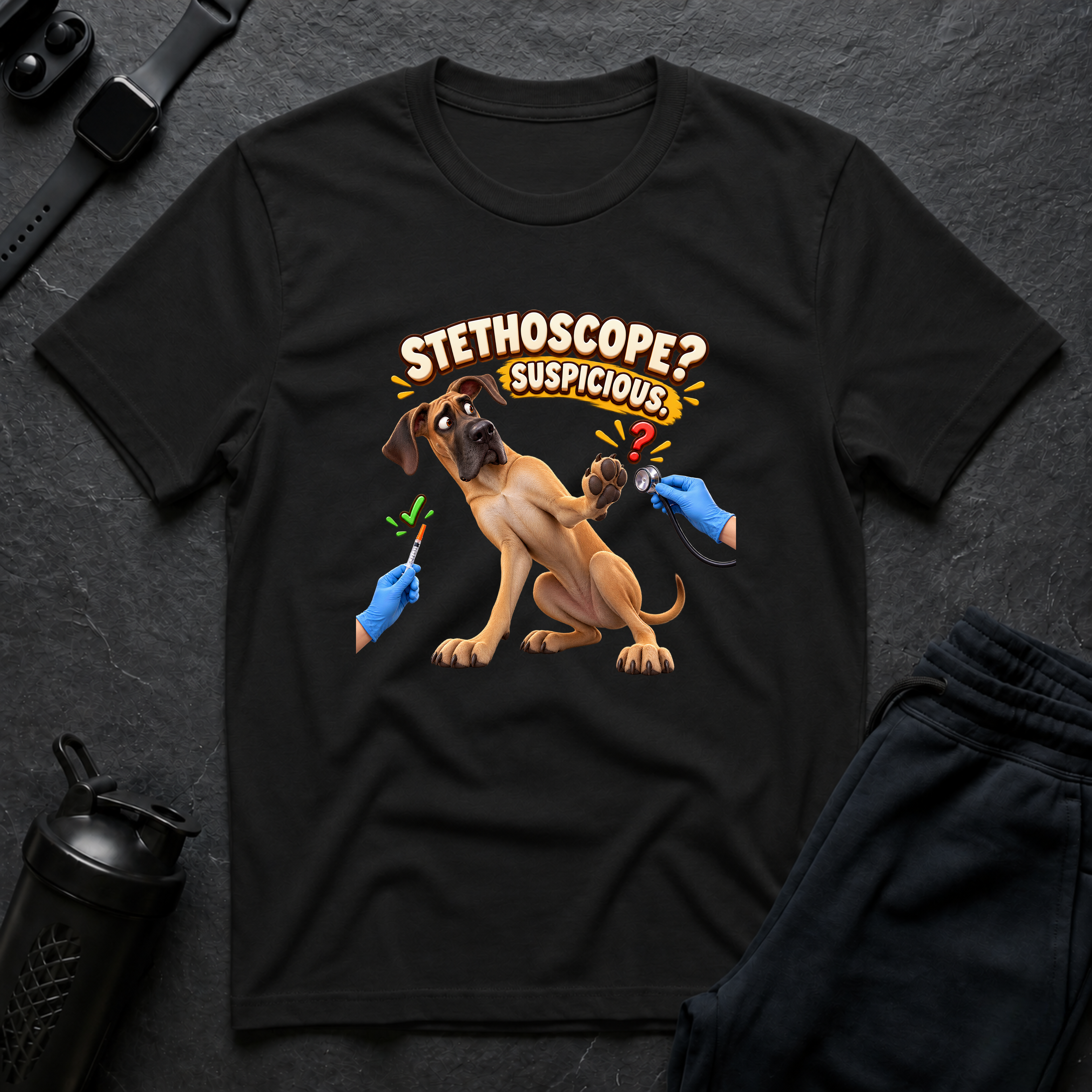Stethoscope Suspicious