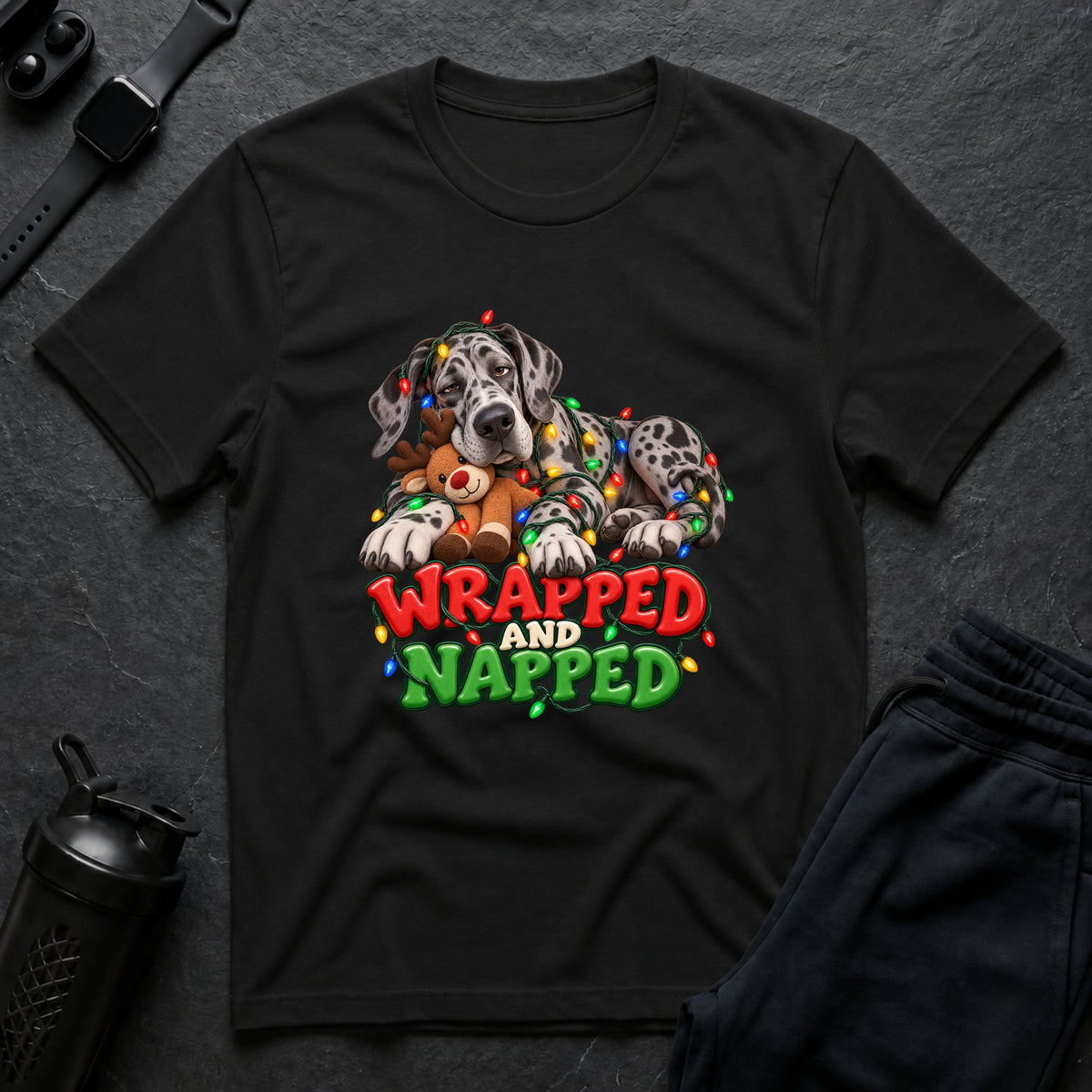 Cozy Paws – Great Dane T-Shirt design