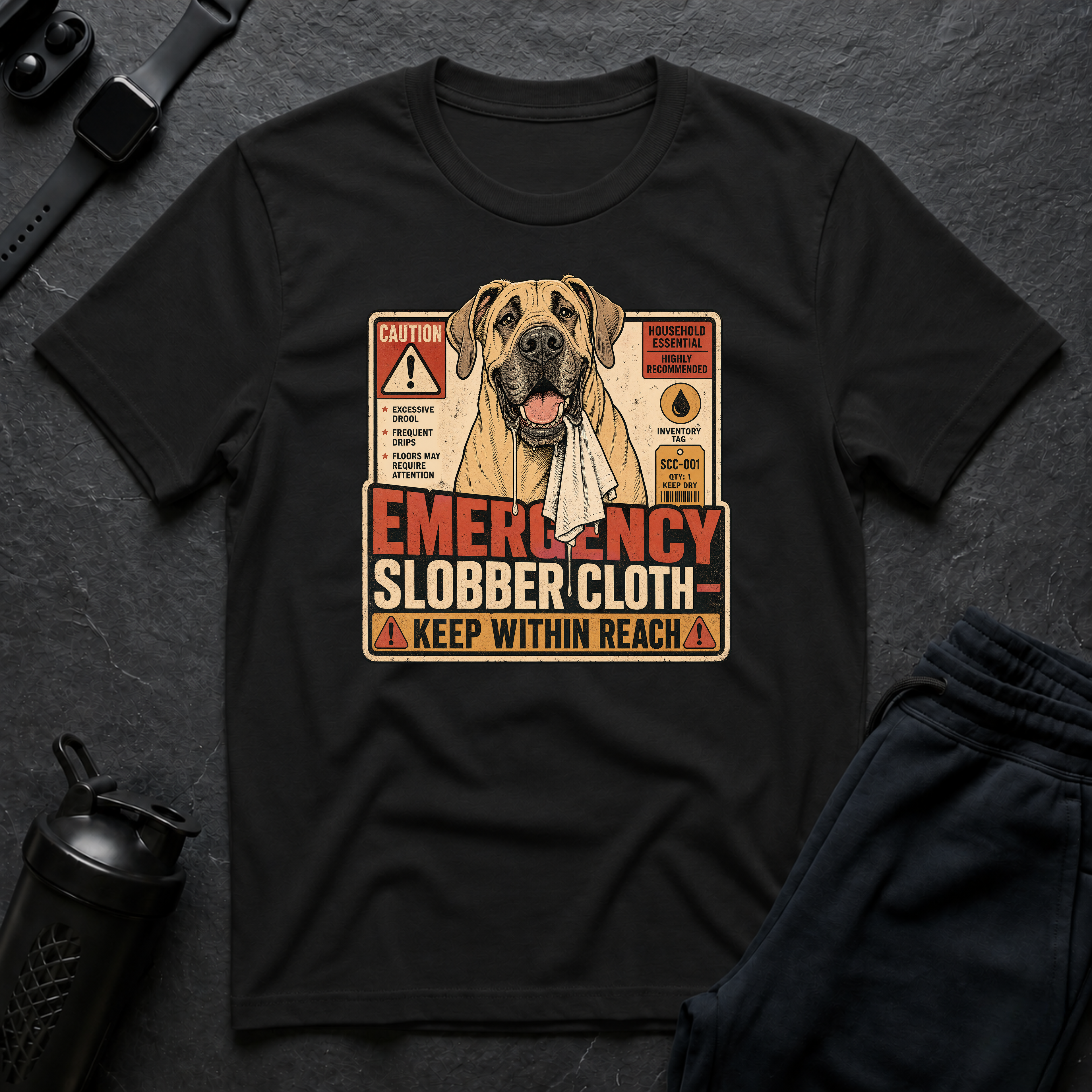 Emergency Slobber Cloth