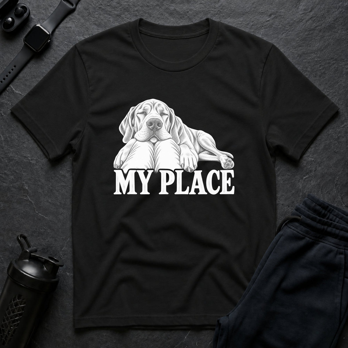 My Place – Great Dane T-Shirt design