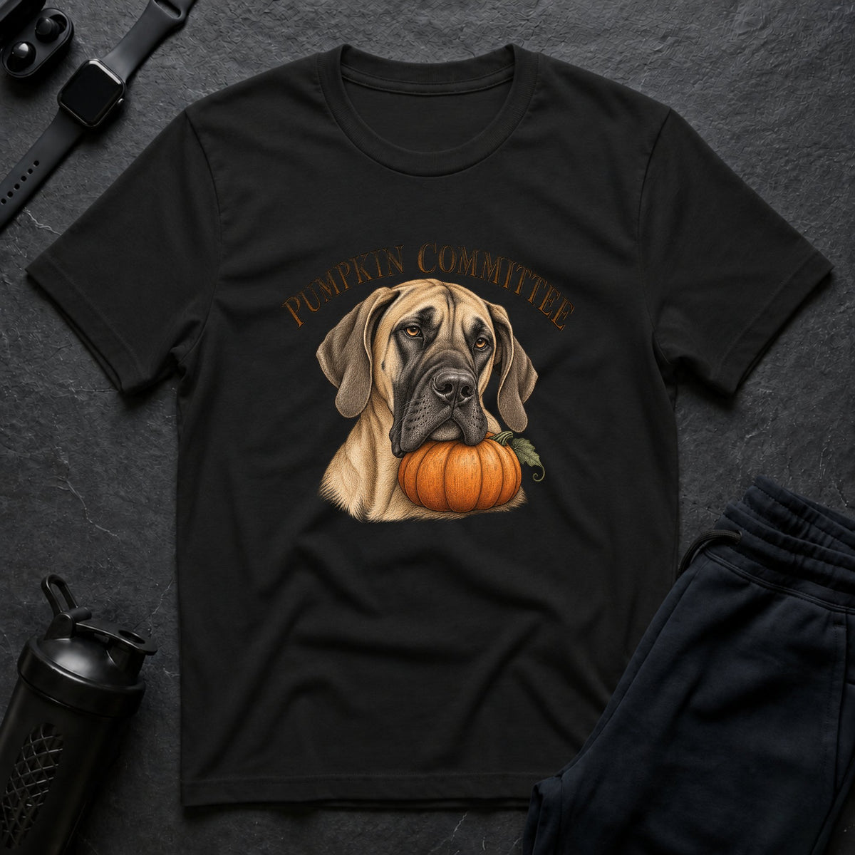 Pumpkin Committee 11 – Great Dane T-Shirt design