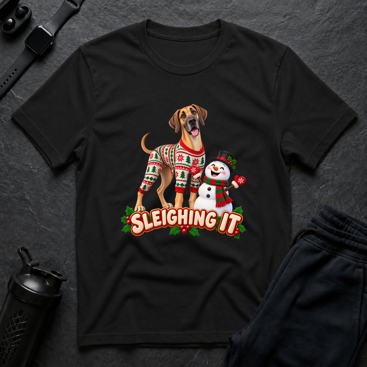 Holiday Pals – Great Dane T-Shirt design