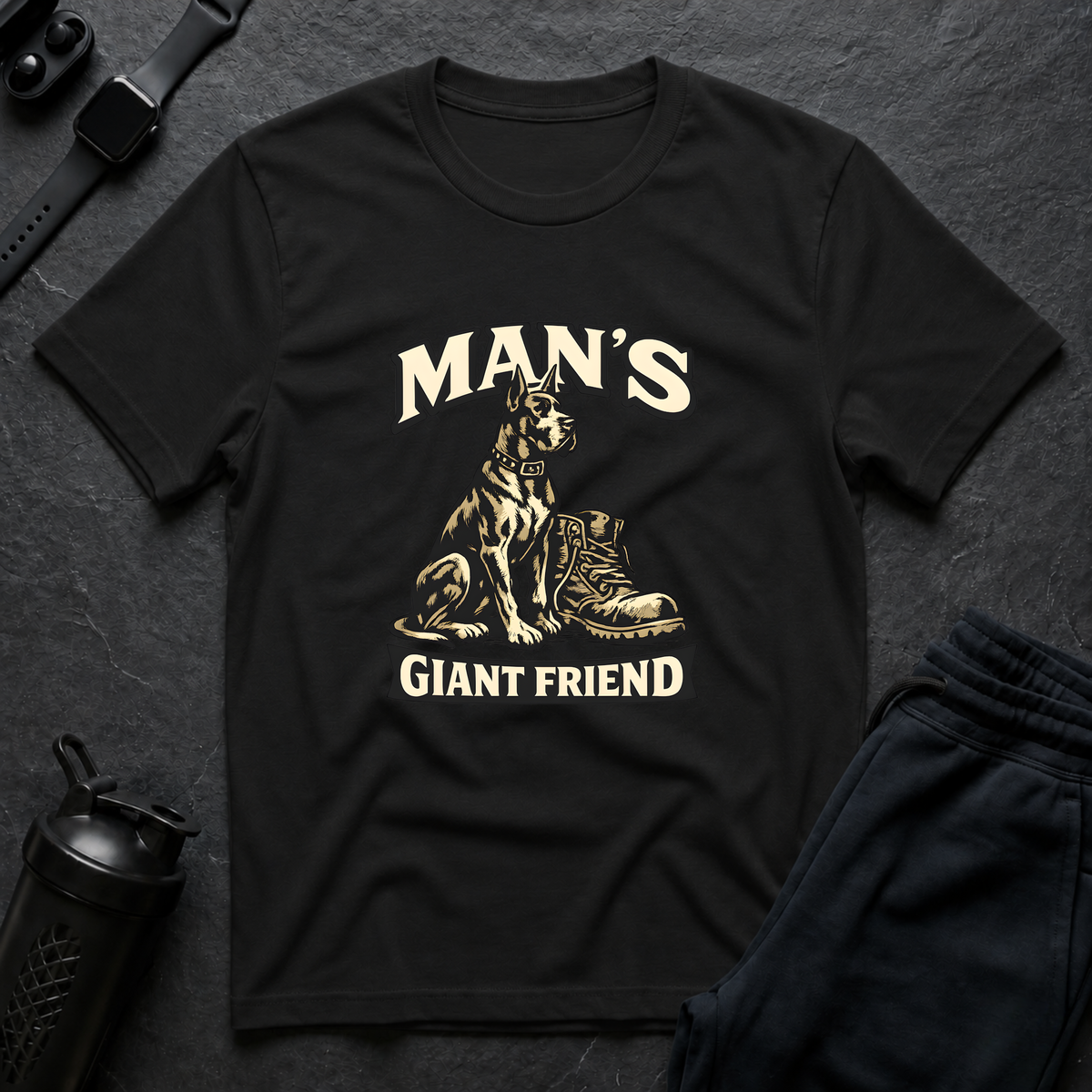 Man's Giant Friend T-Shirt