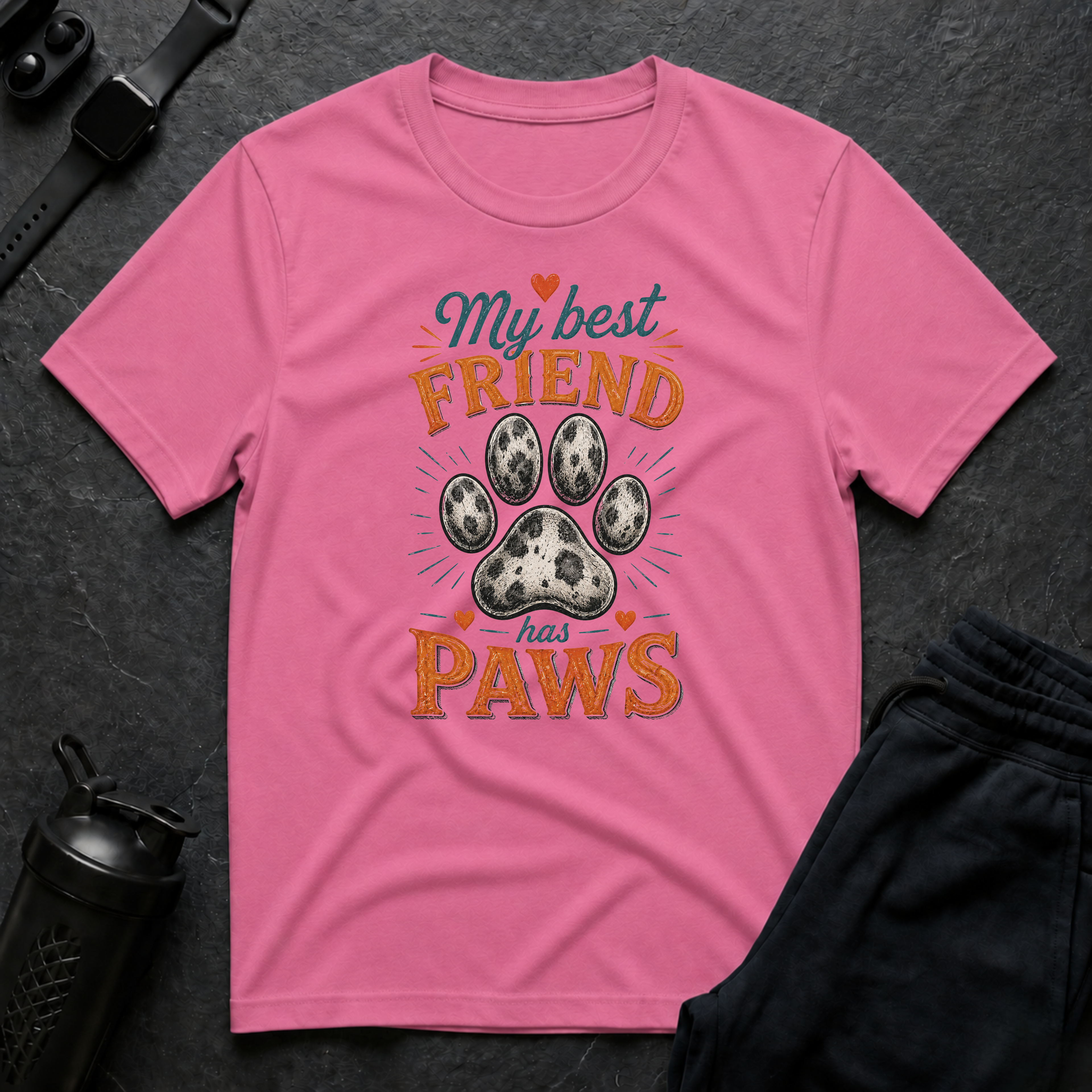 Friendship Pawprint Bliss