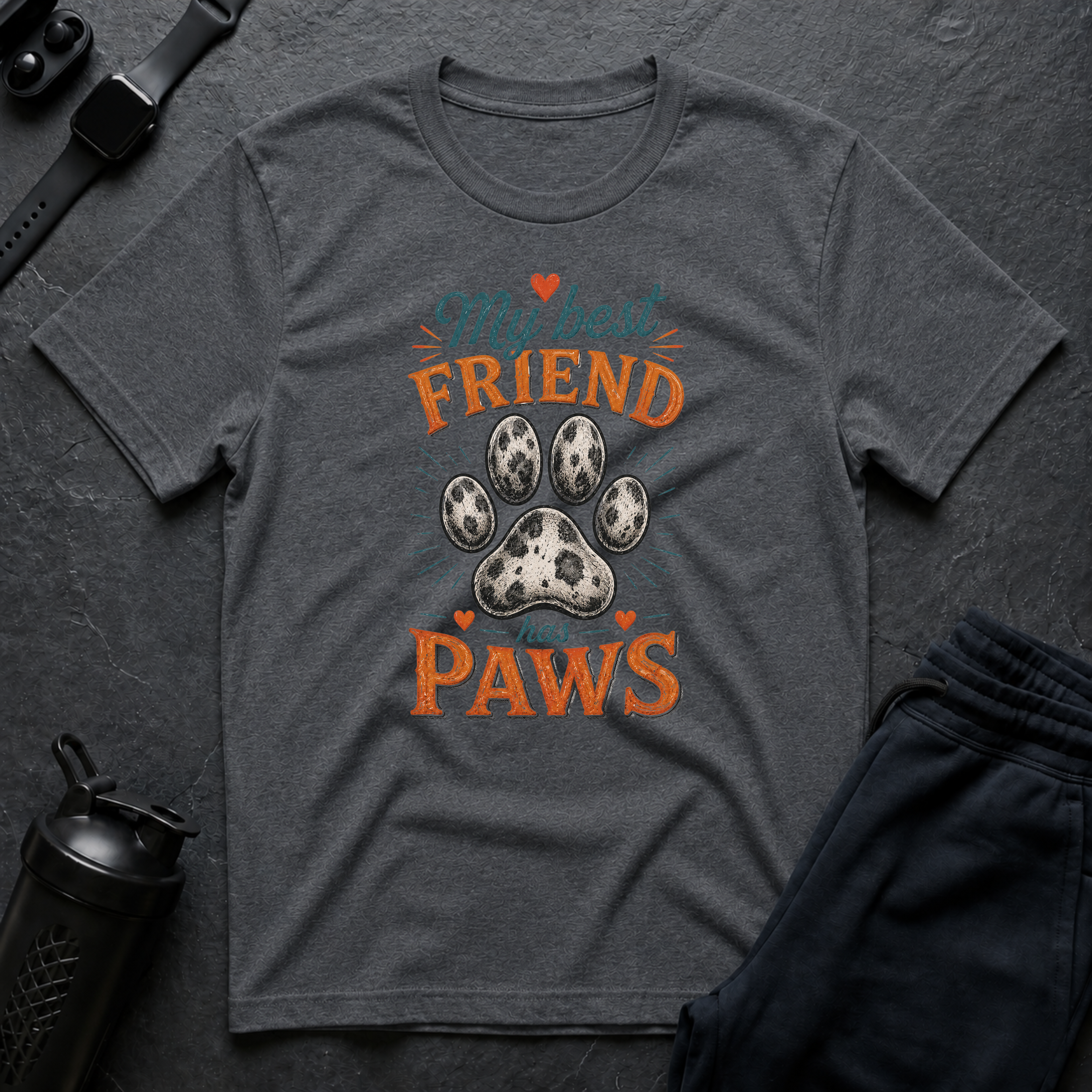 Friendship Pawprint Bliss