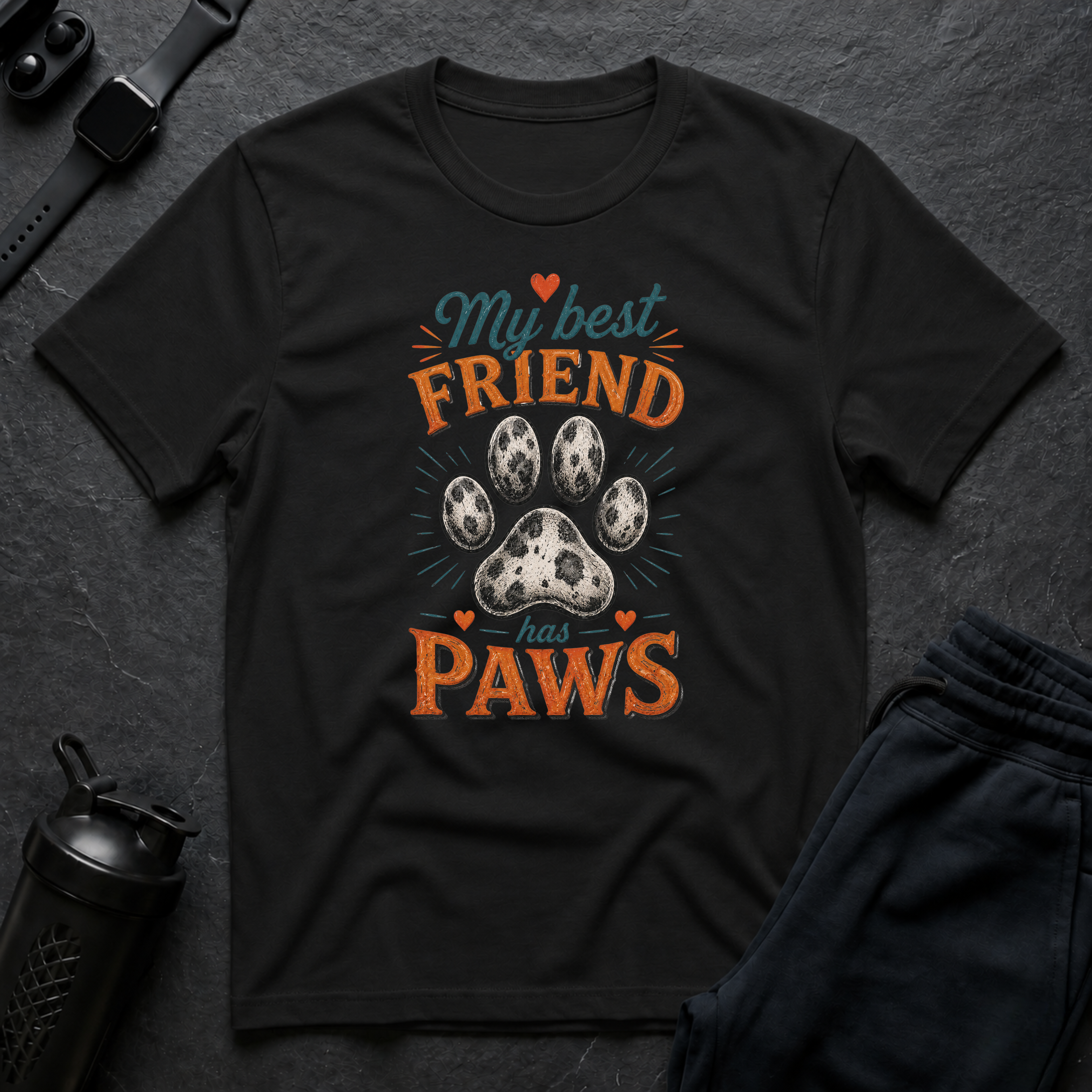 Friendship Pawprint Bliss