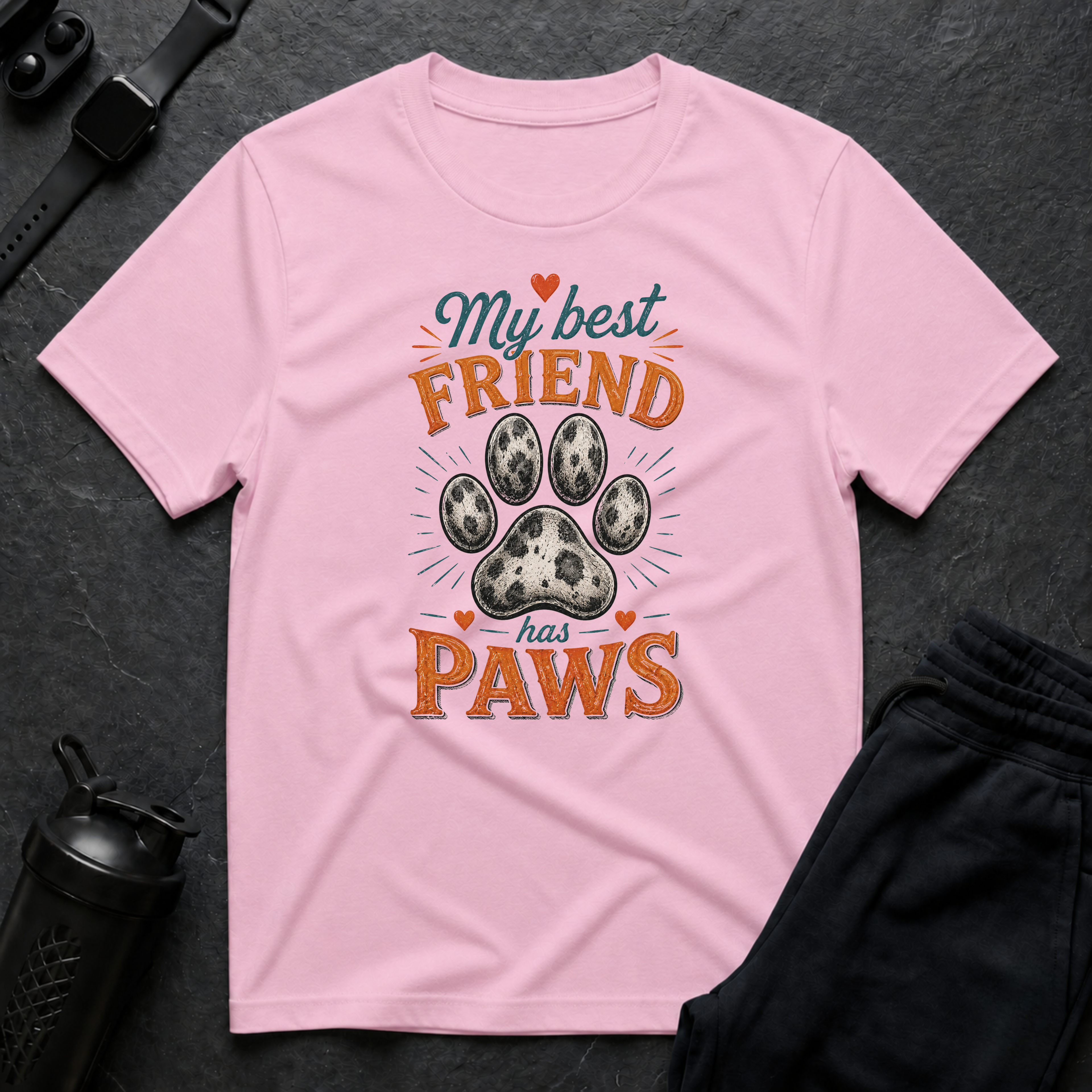 Friendship Pawprint Bliss