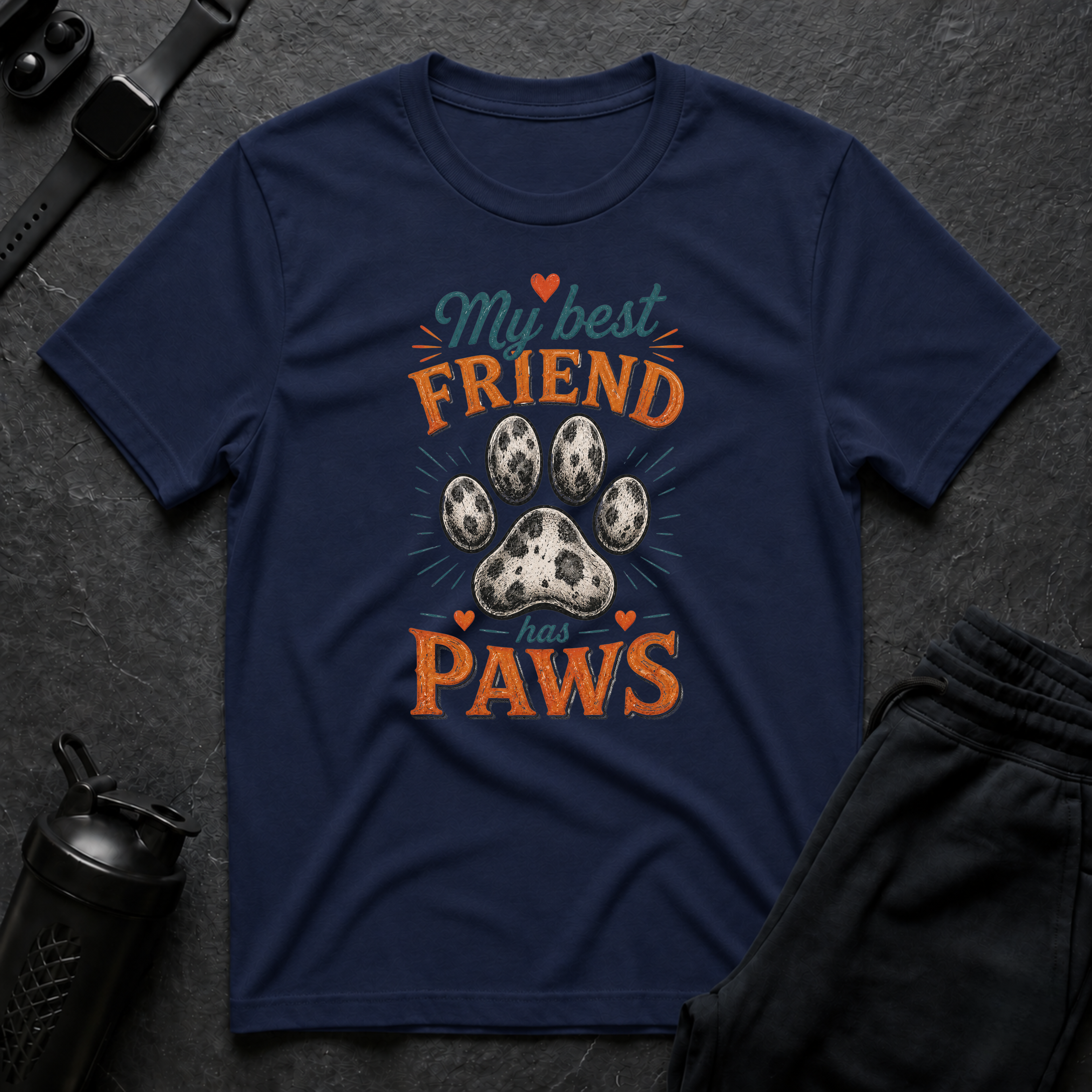 Friendship Pawprint Bliss