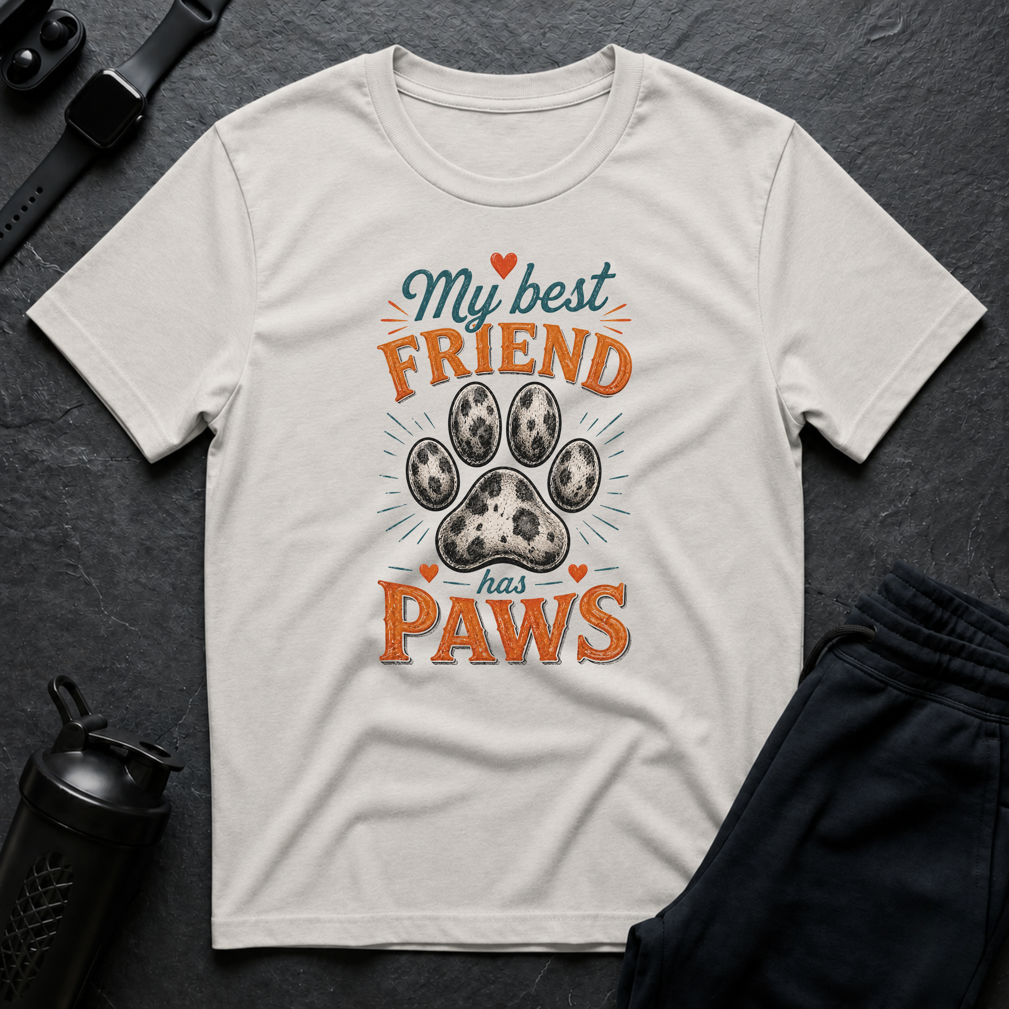 Friendship Pawprint Bliss