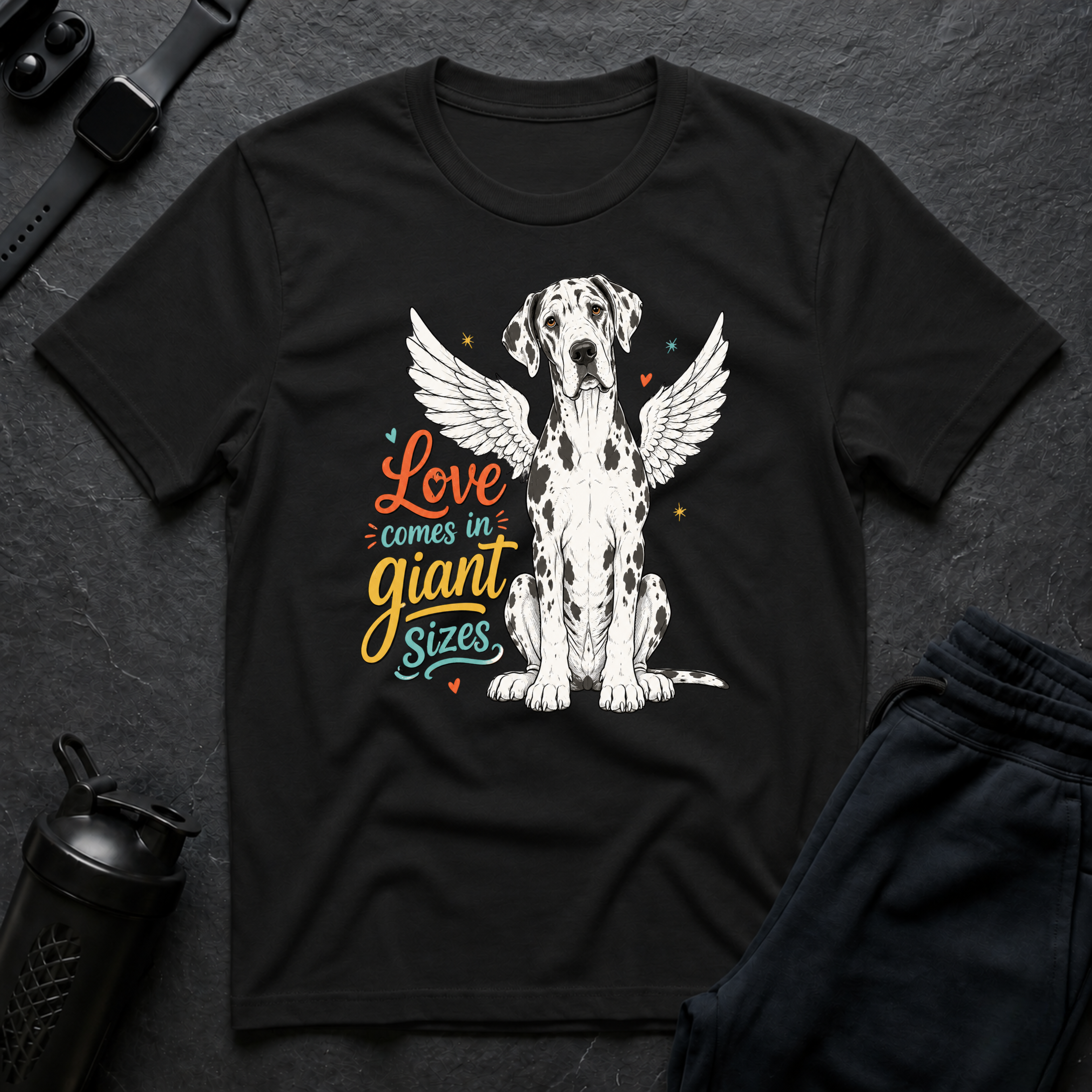 Giant Love with Wings
