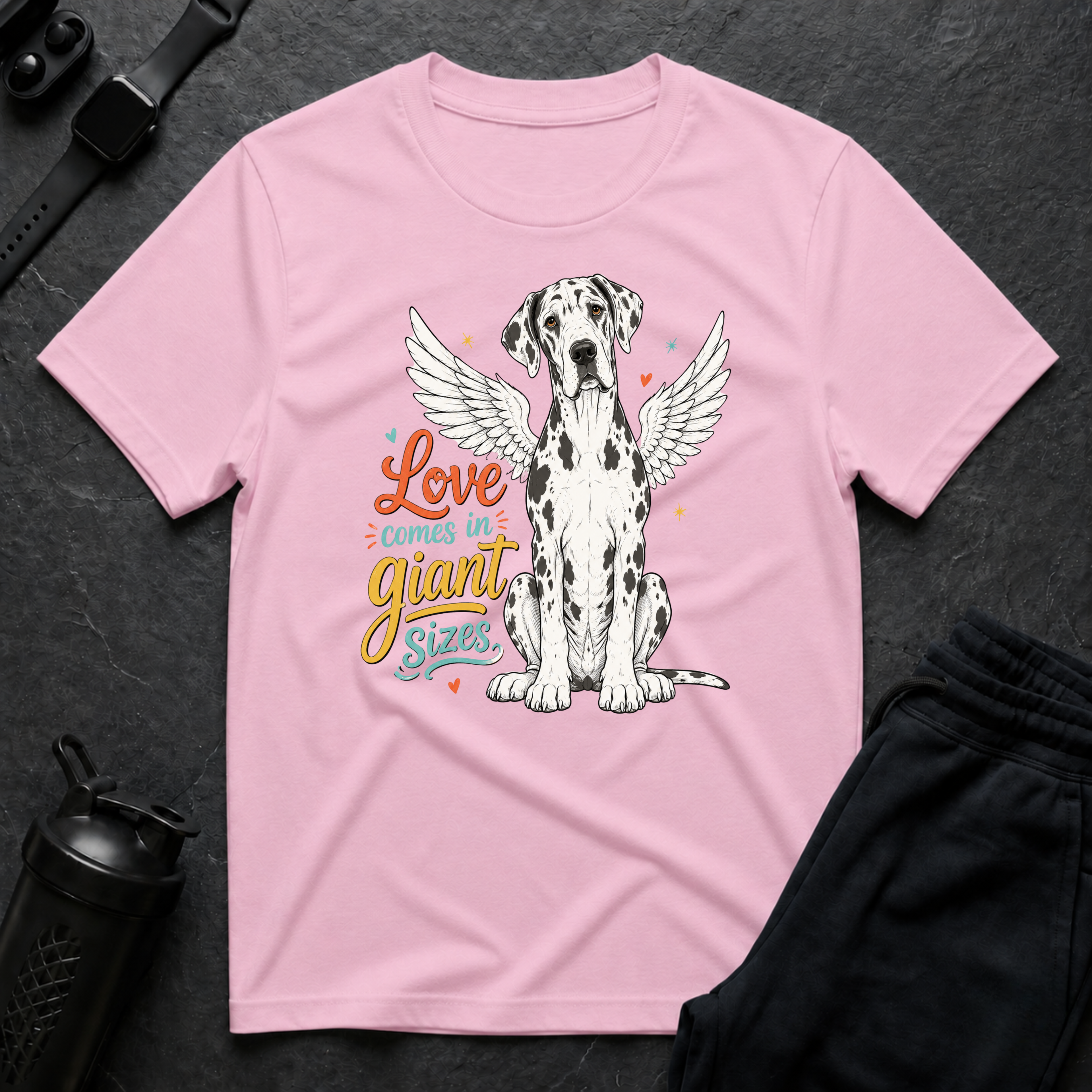 Giant Love with Wings
