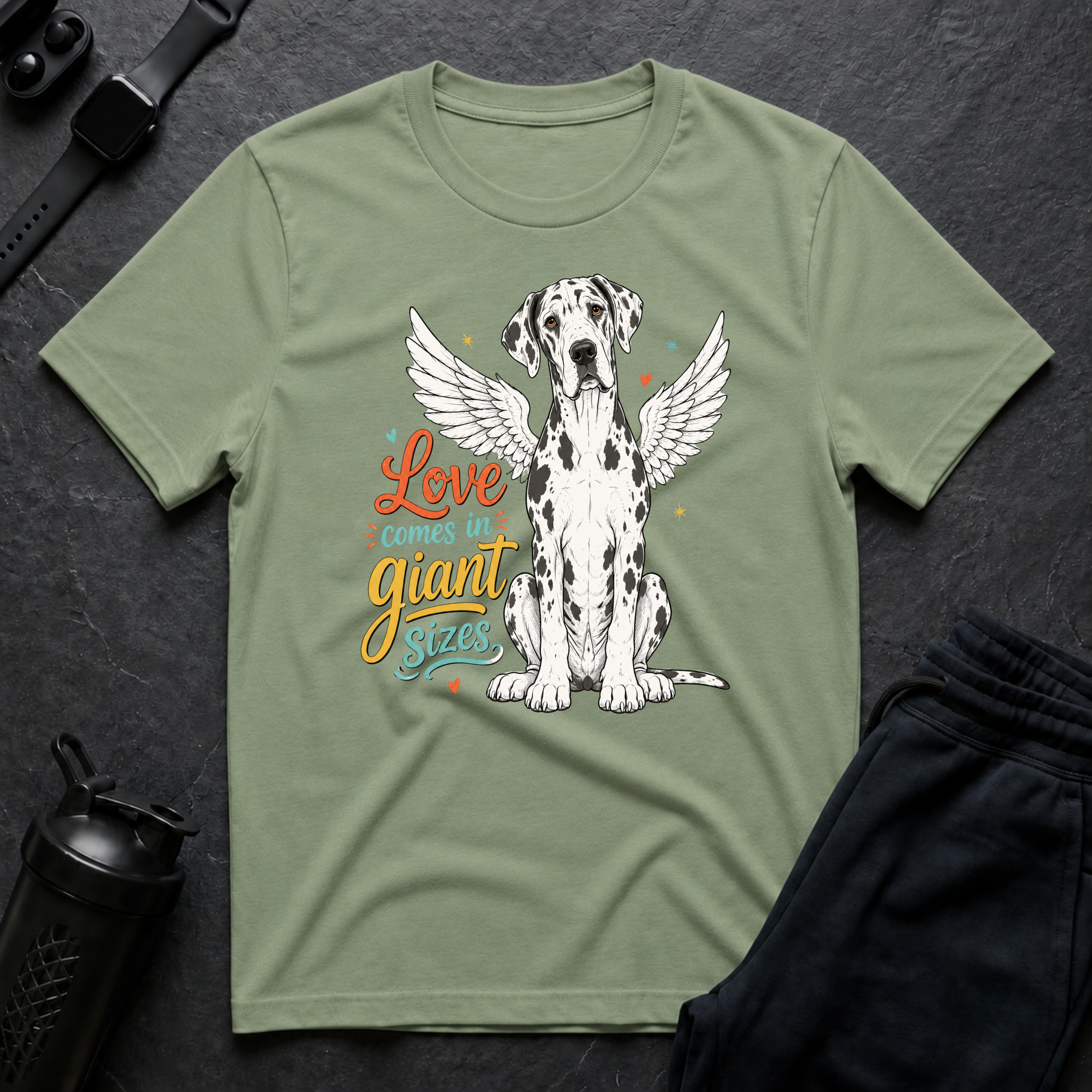 Giant Love with Wings