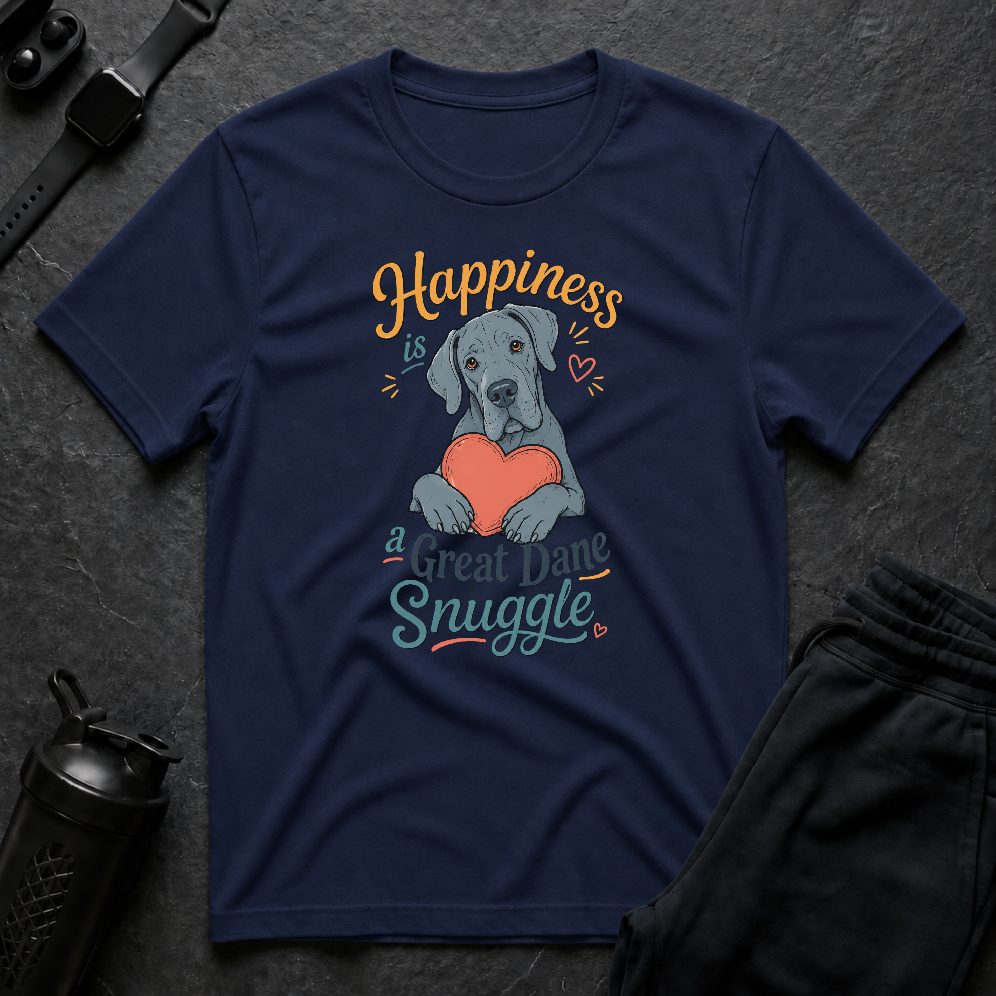 Great Dane Heart Snuggle
