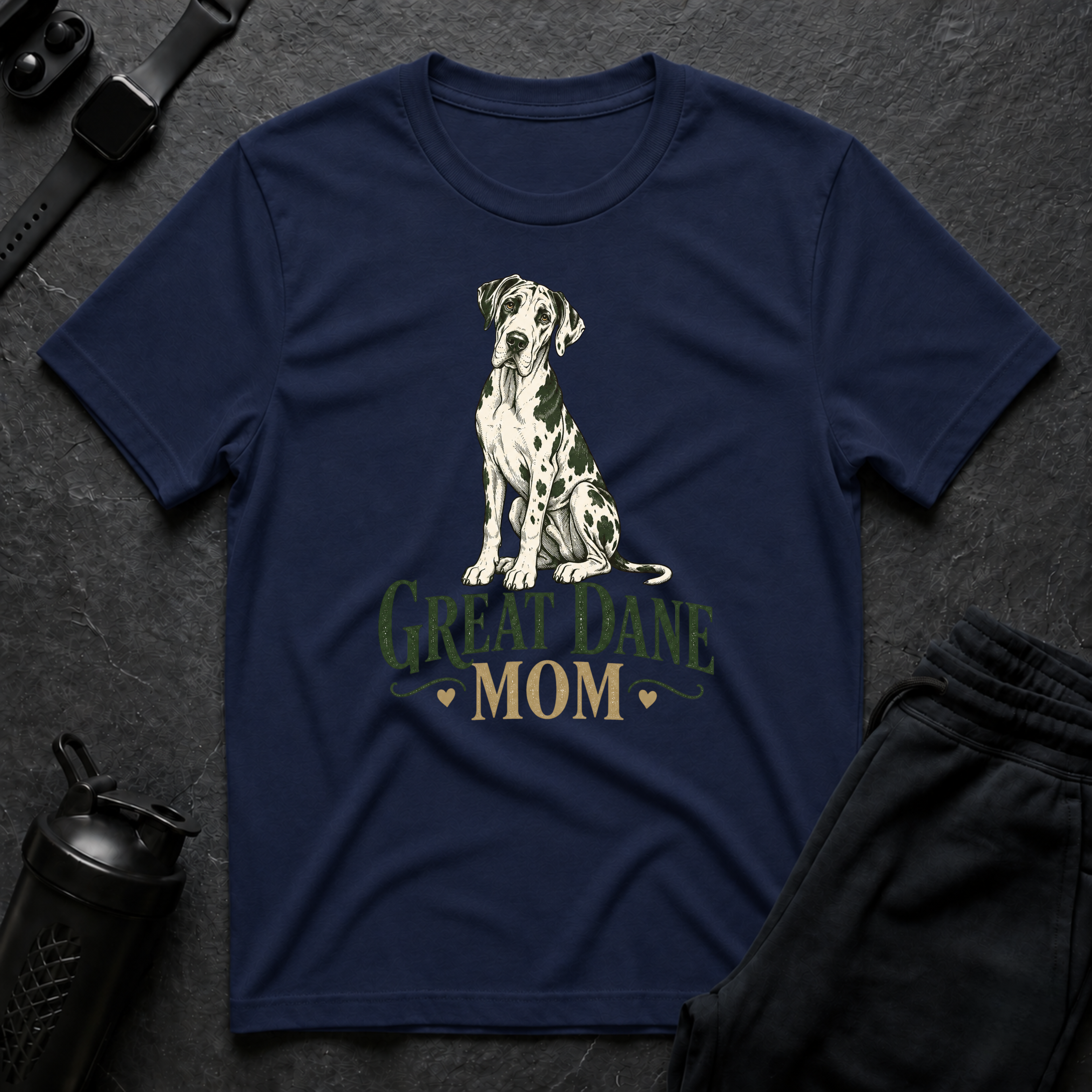 Great Dane Mom Charm
