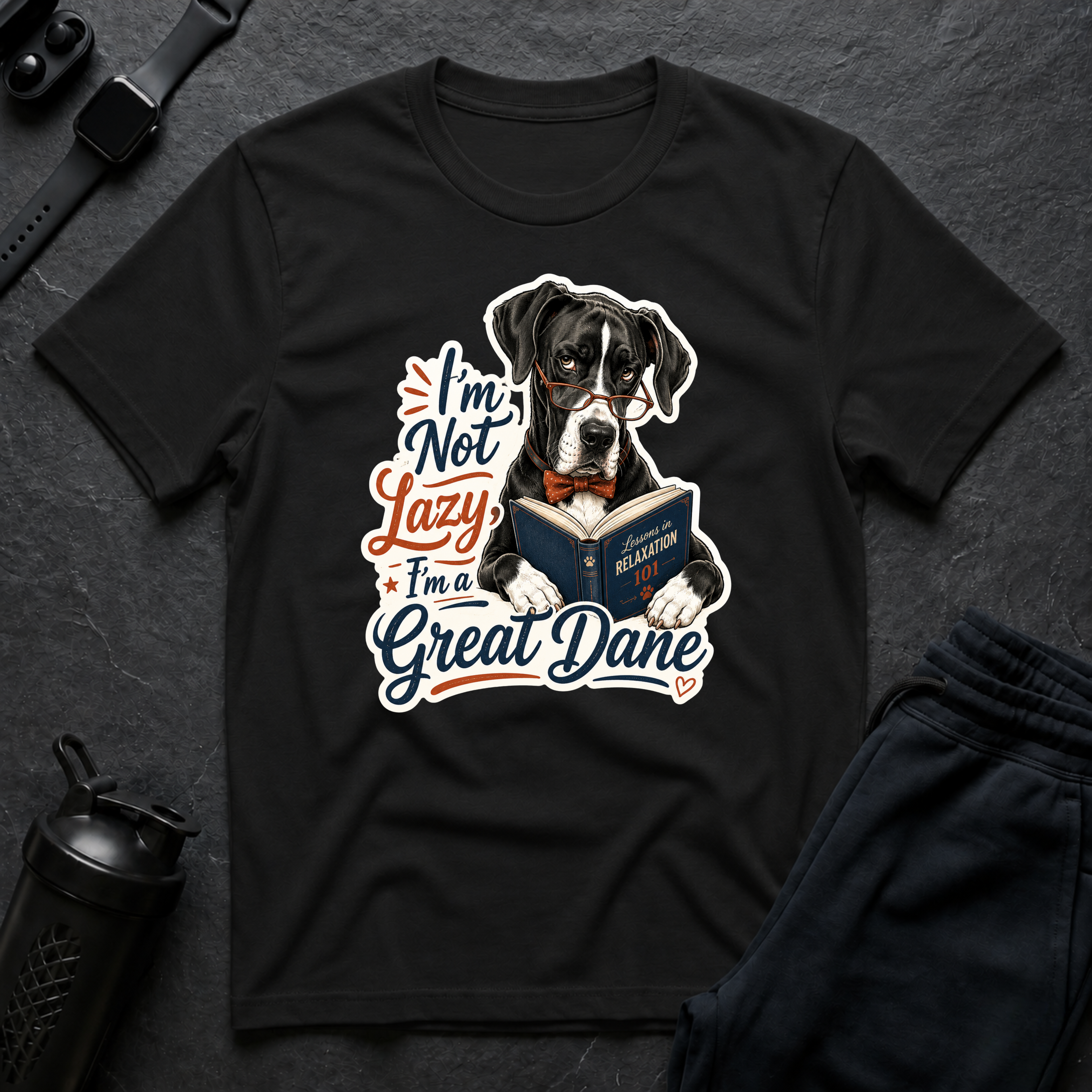 I'm Not Lazy Great Dane