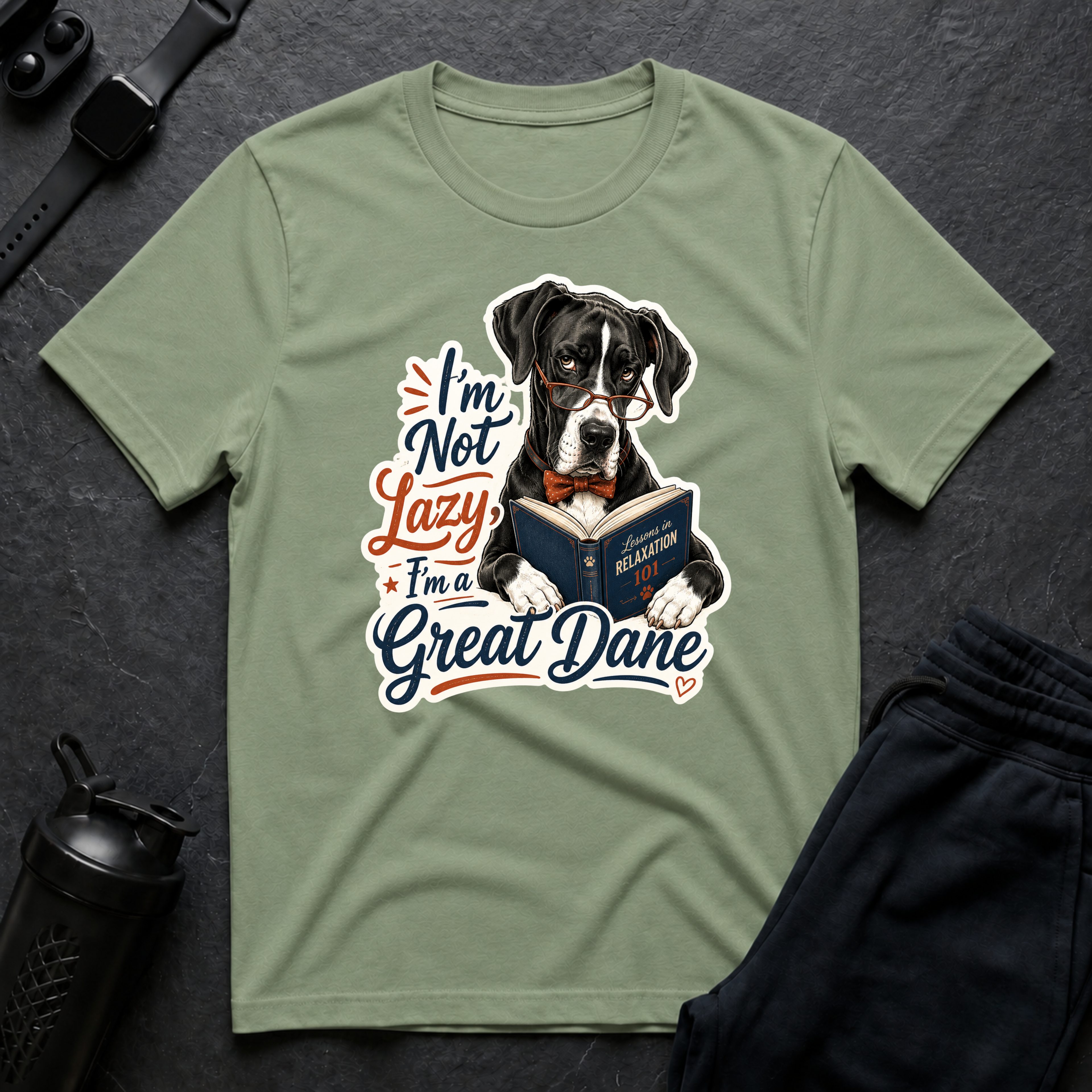 I'm Not Lazy Great Dane