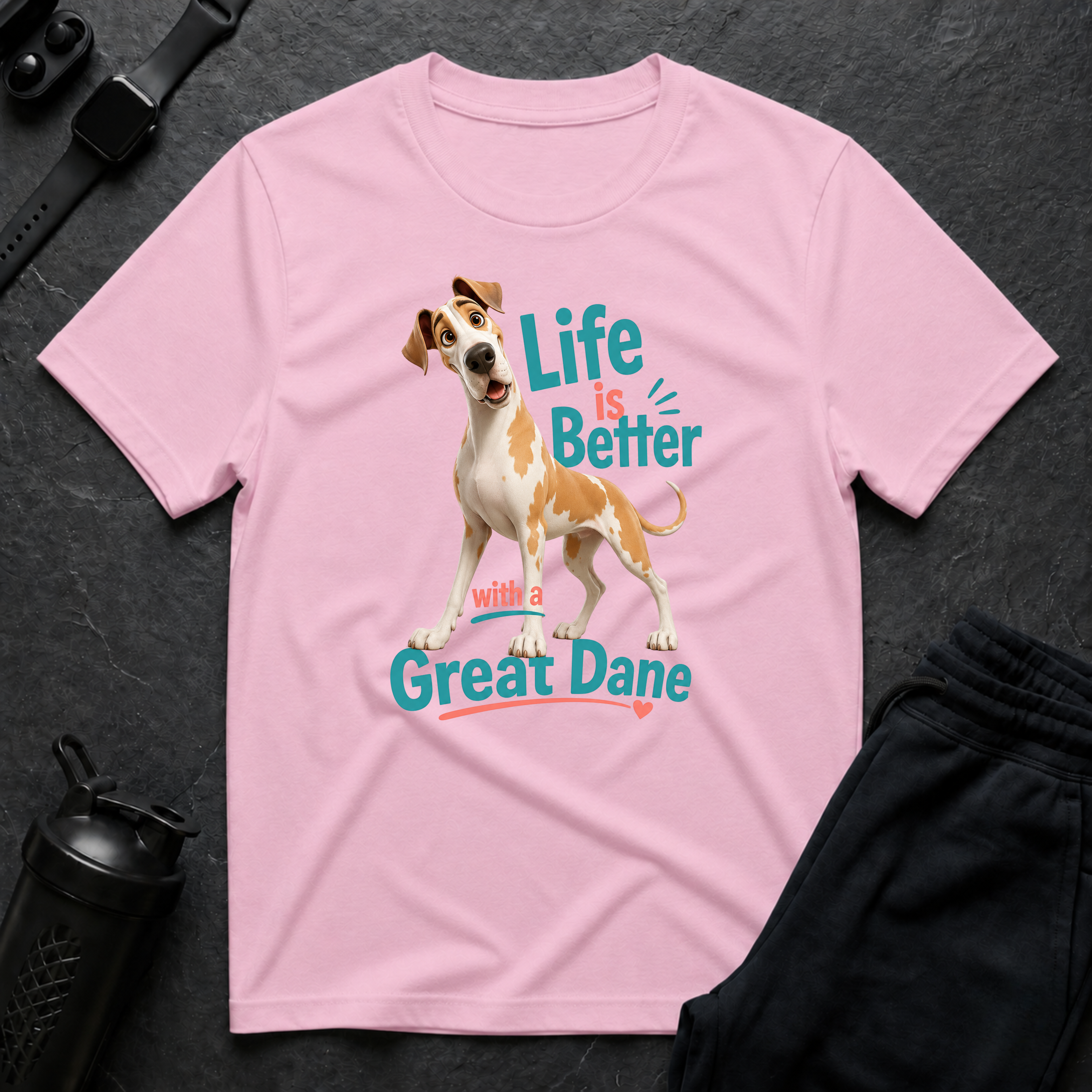 Life's Joyful Great Dane