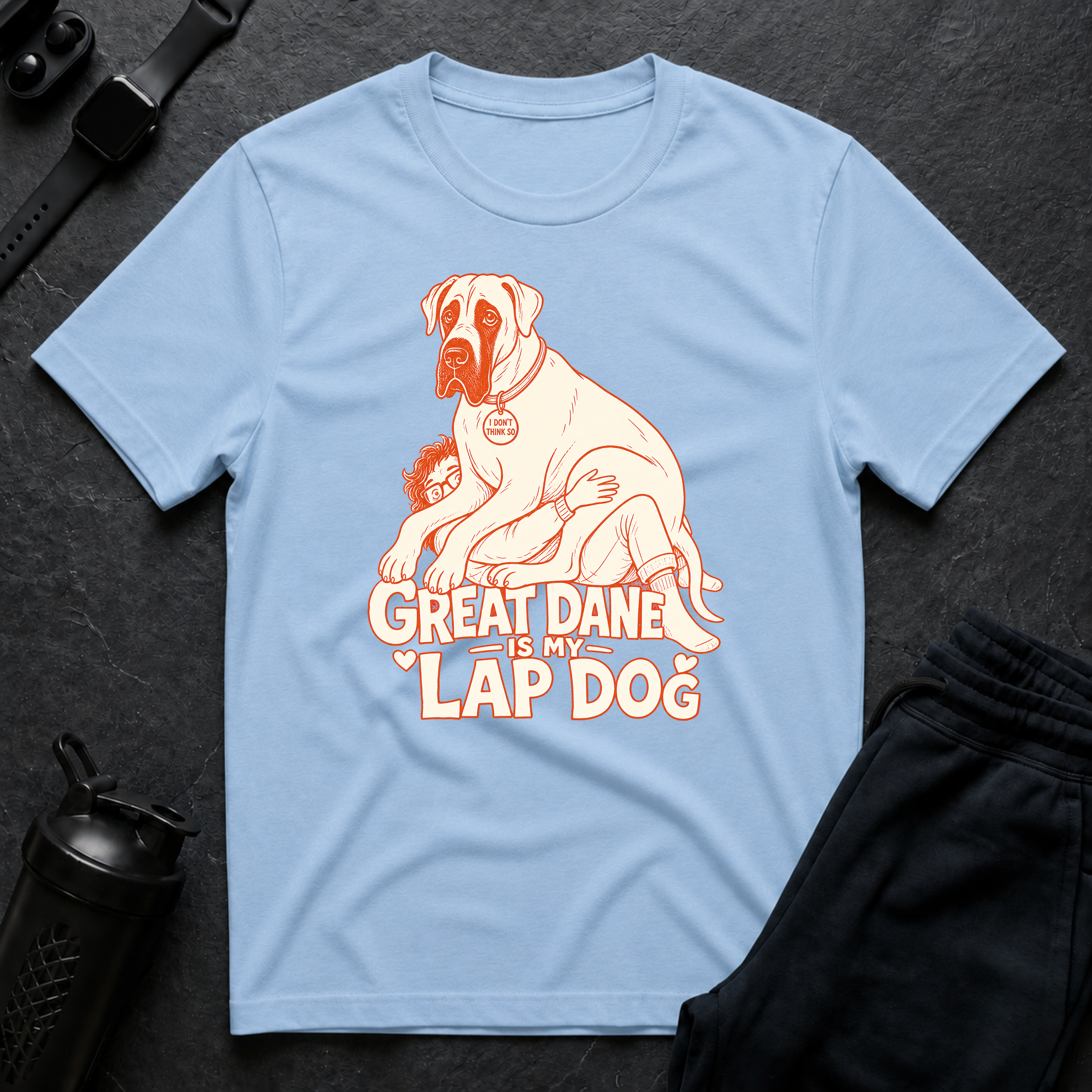 Great Dane Lap Dog