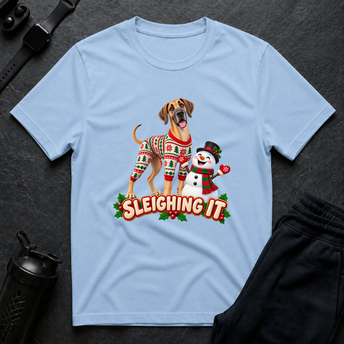 Holiday Pals – Great Dane T-Shirt