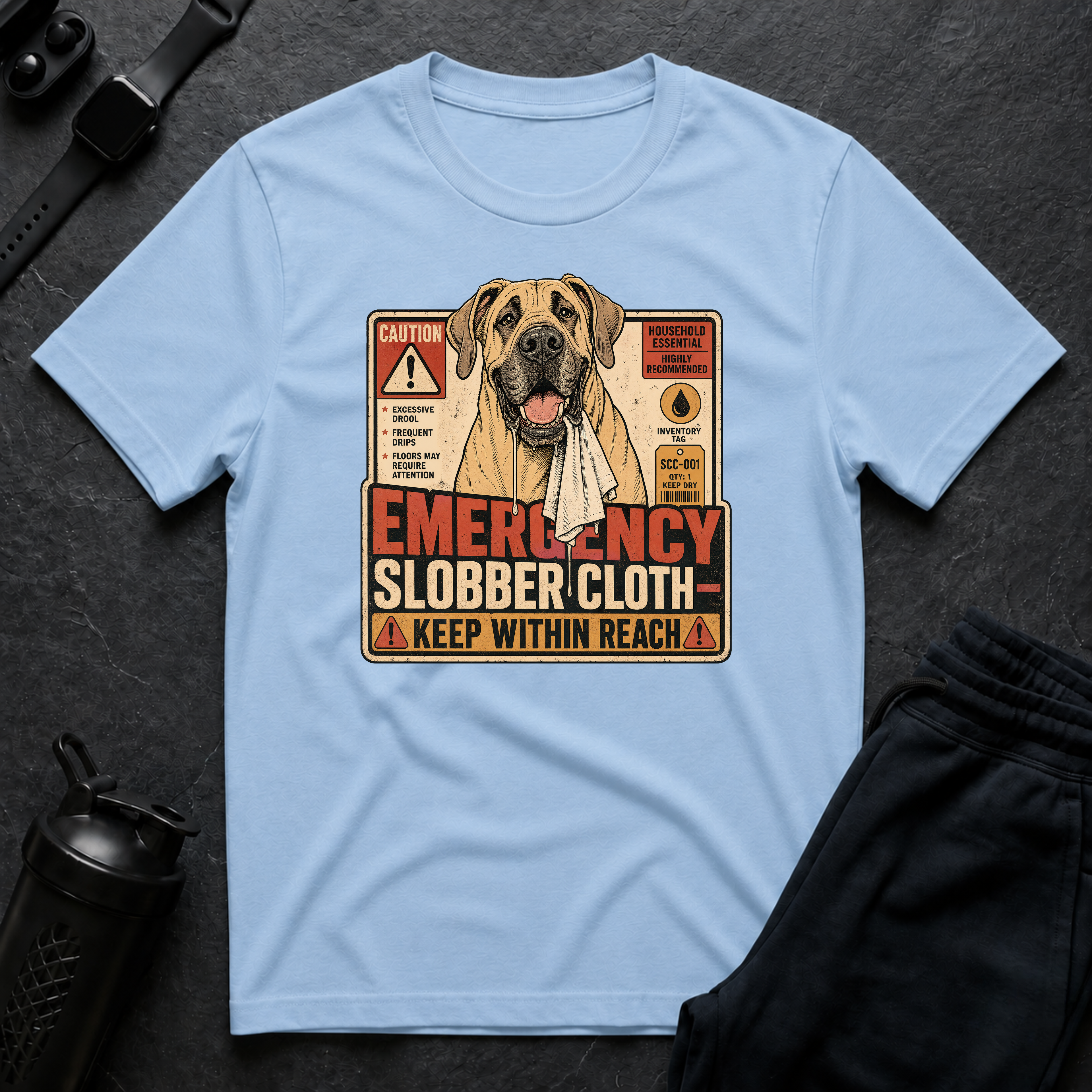 Emergency Slobber Cloth