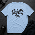 Girl's Great Dane