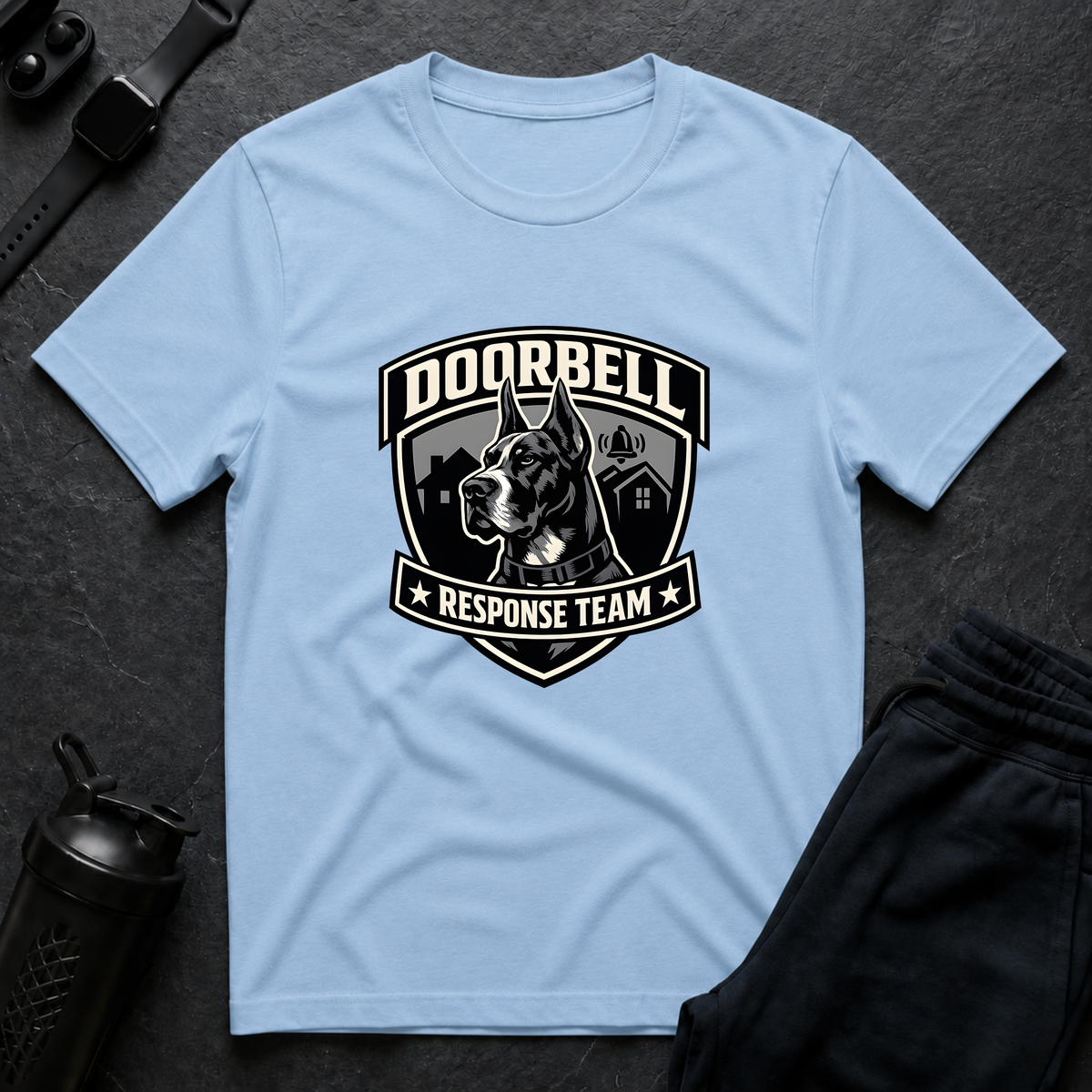 Doorbell Response – Great Dane T-Shirt