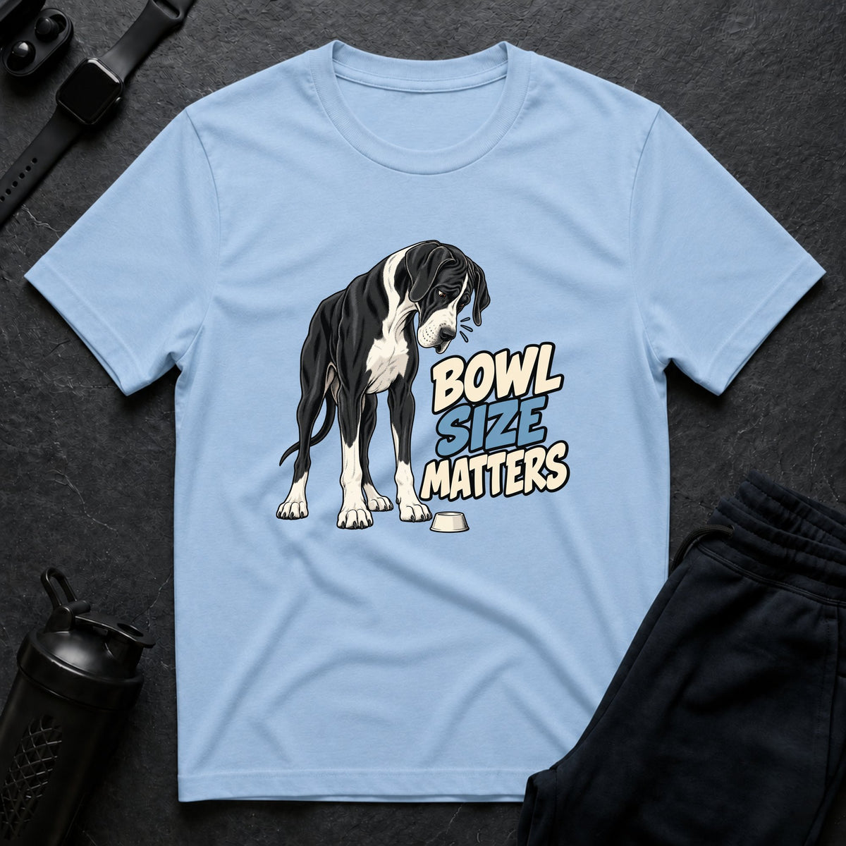 Bowl Size Matters T-shirt