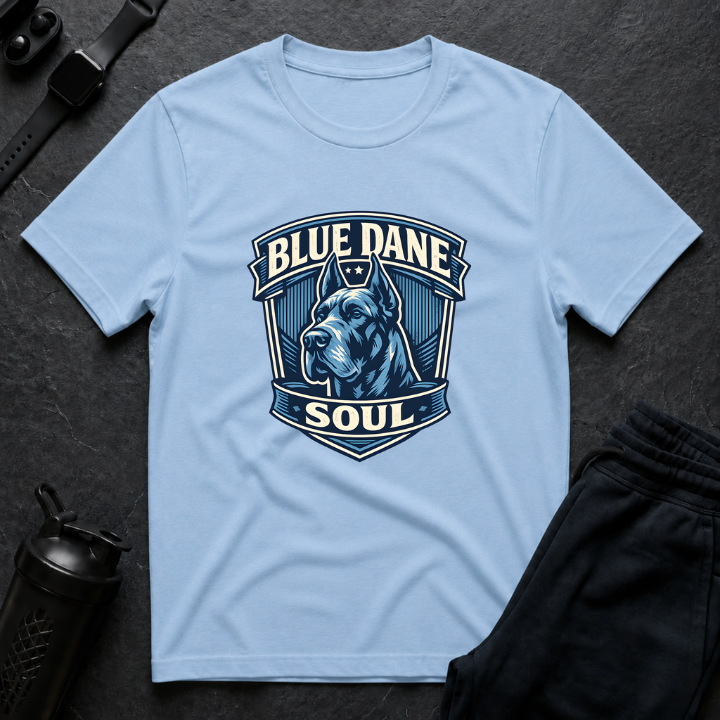 Blue Dane Soul – Great Dane T-Shirt