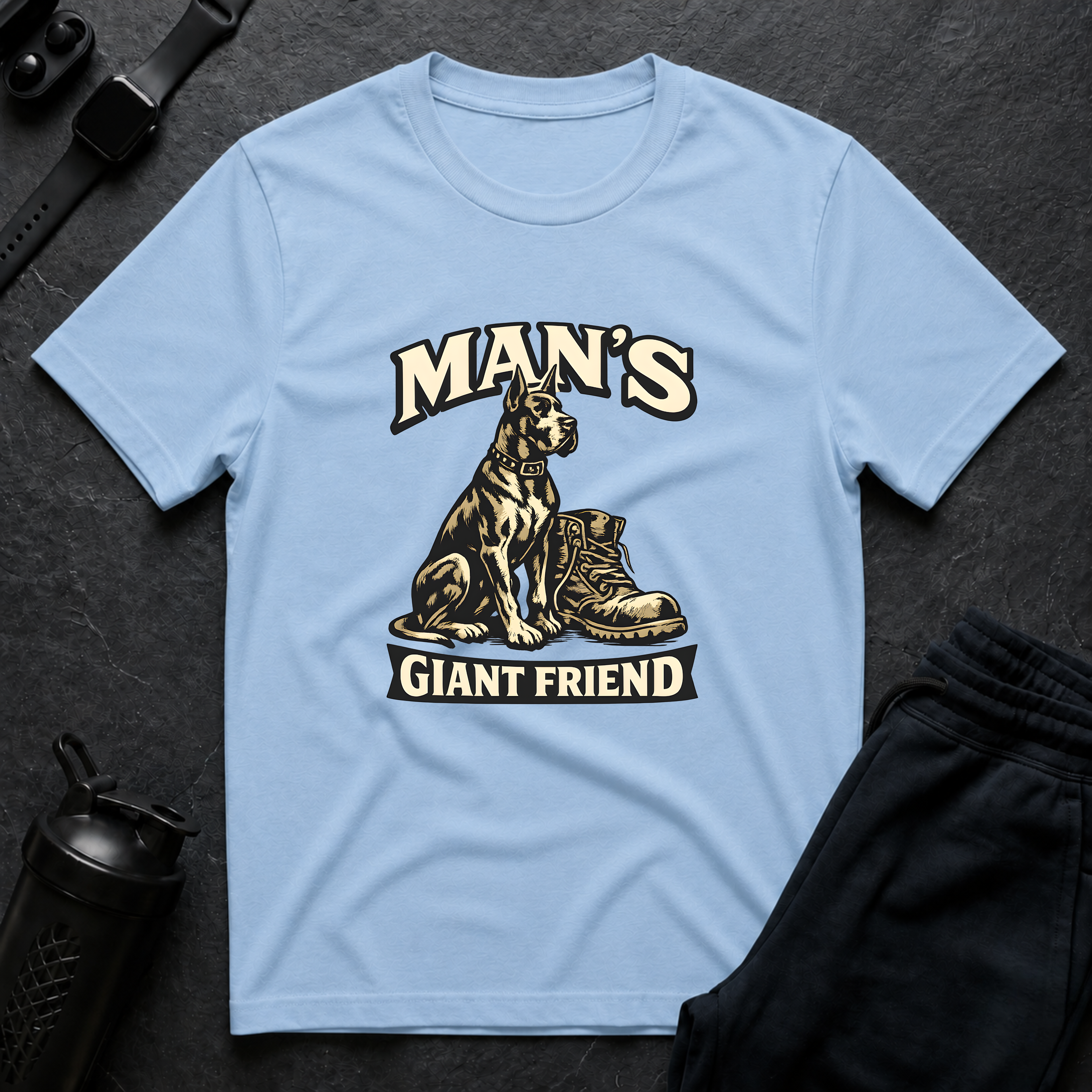 Man's Giant Friend T-Shirt