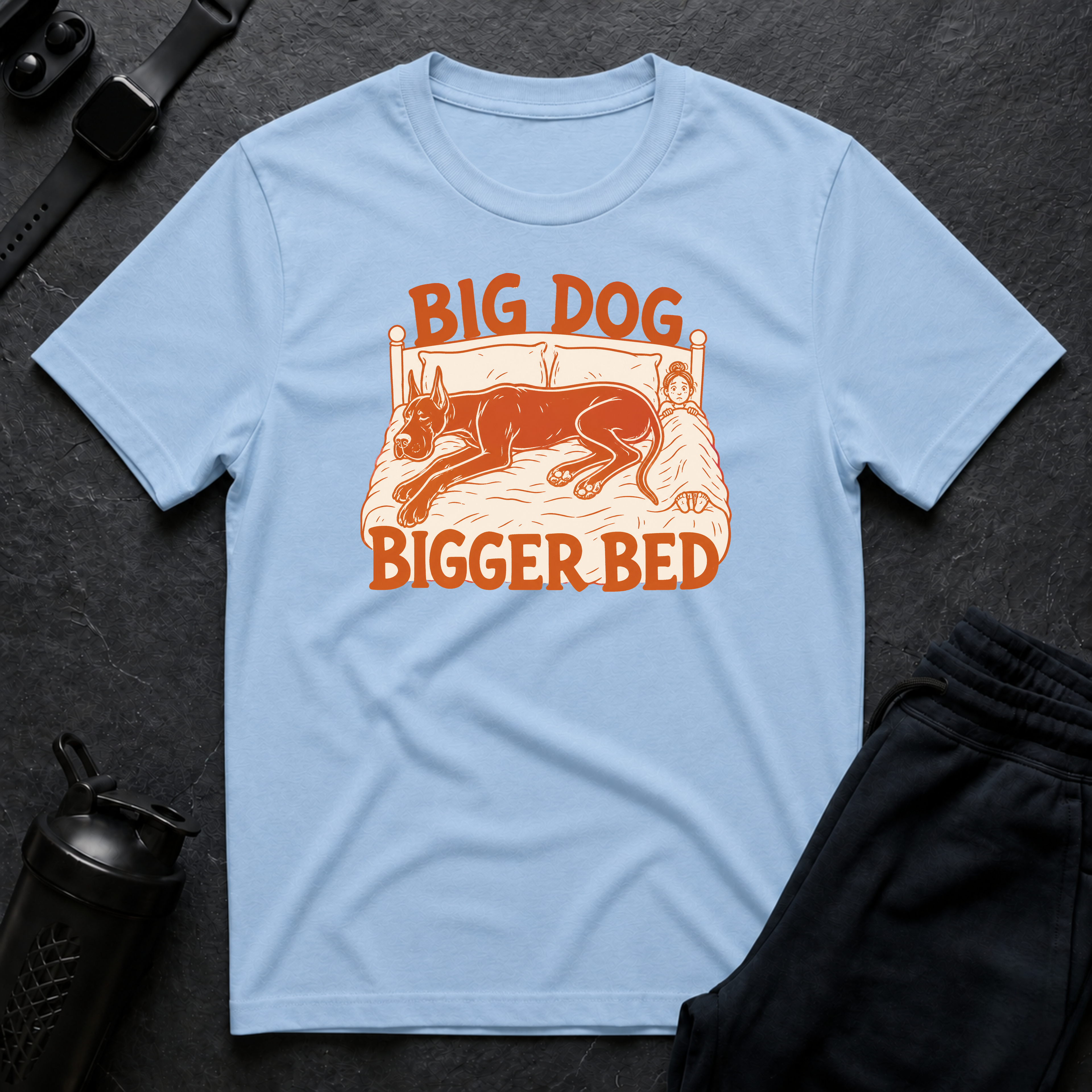Big Dog Bigger Bed