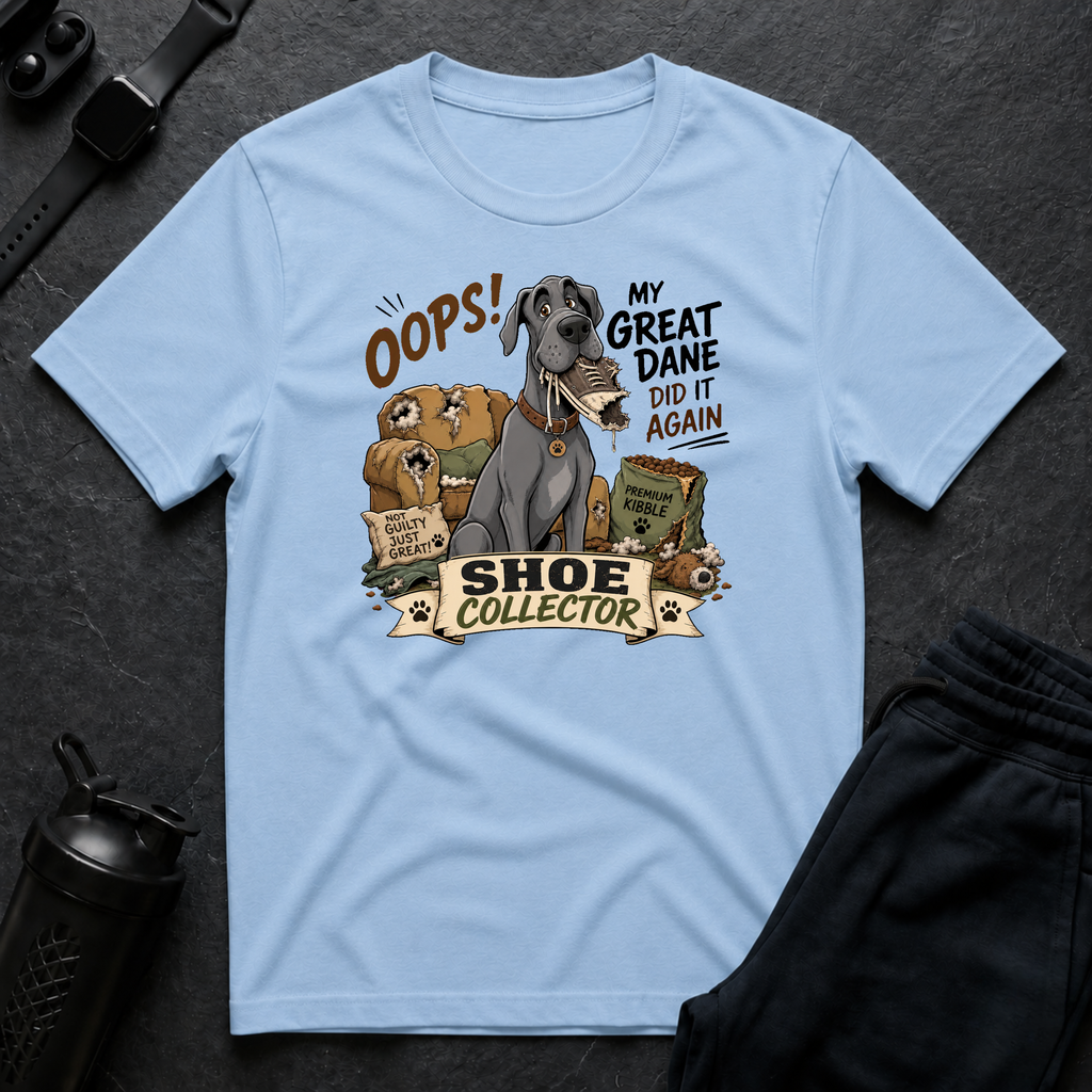 Great Dane Shoe Collector
