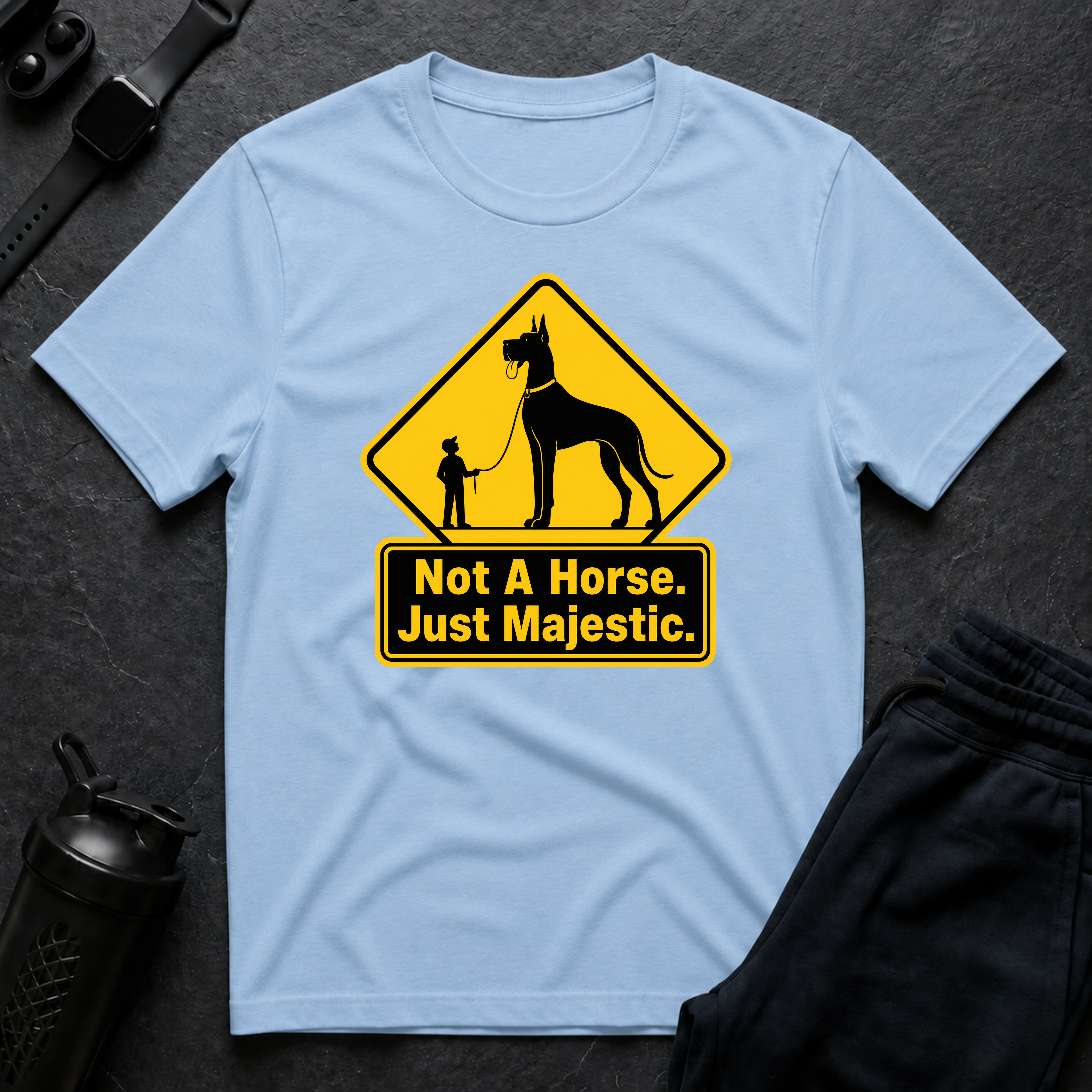 Majestic Dog Warning