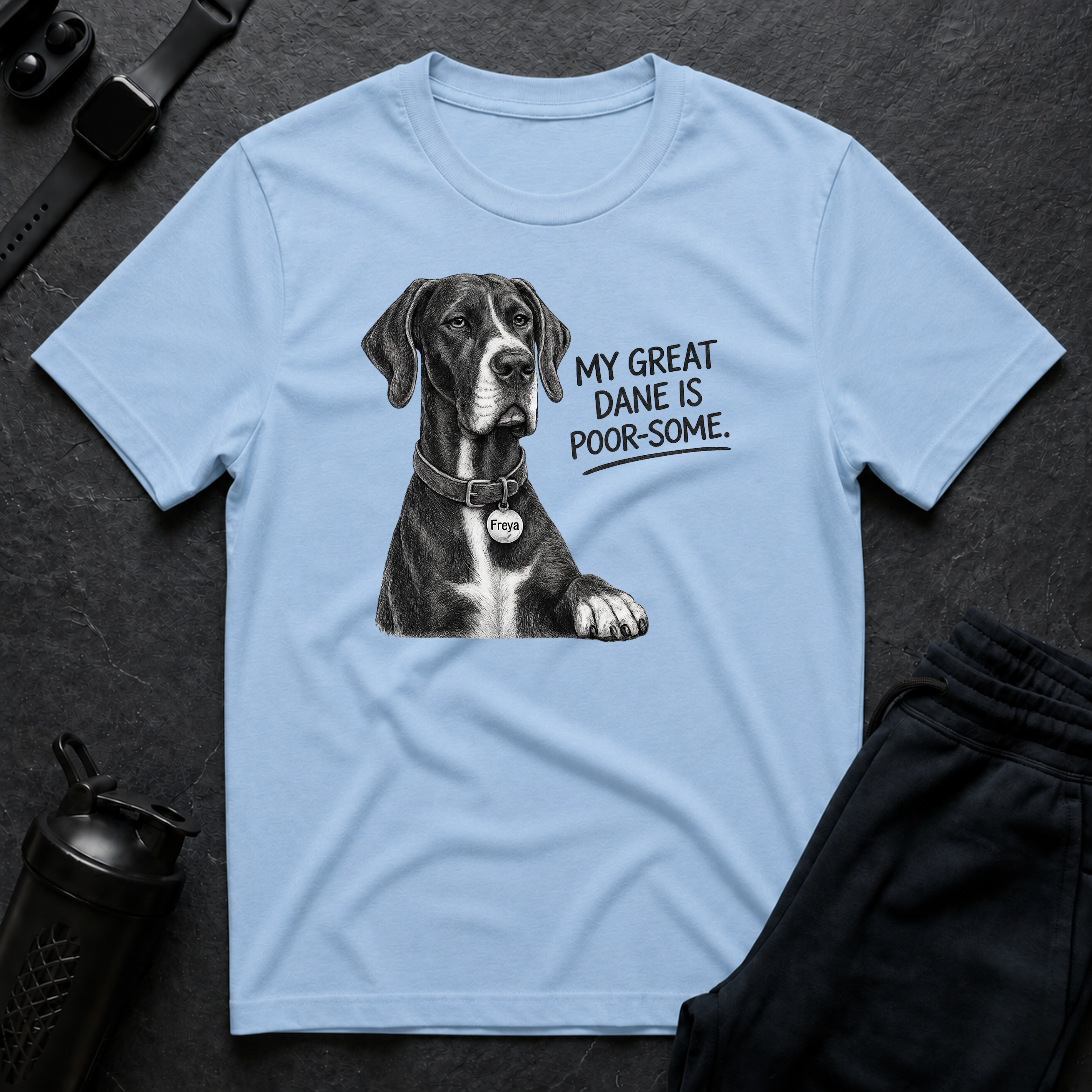My Great Dane Poor-Some