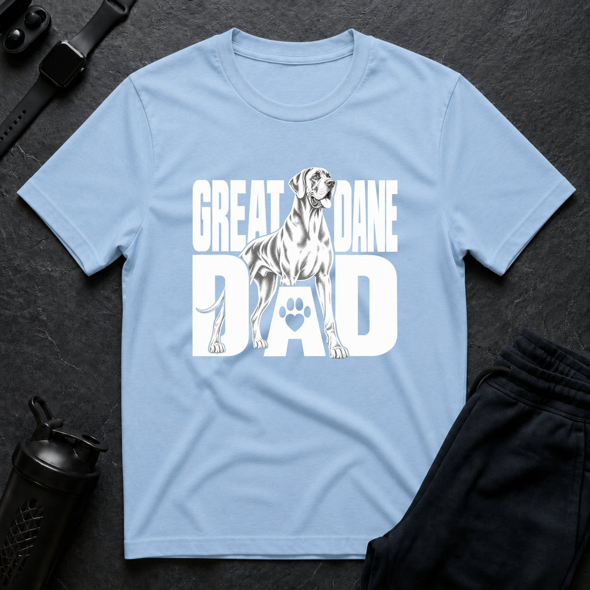Great Dane Dad T-Shirt
