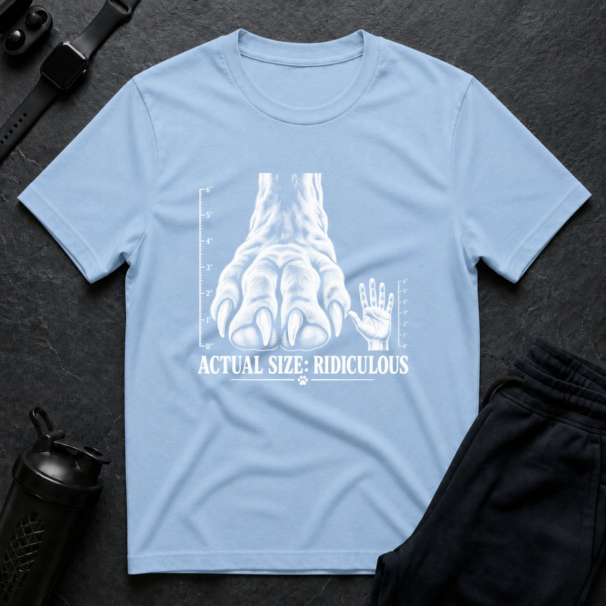 Actual Size Ridiculous T-shirt