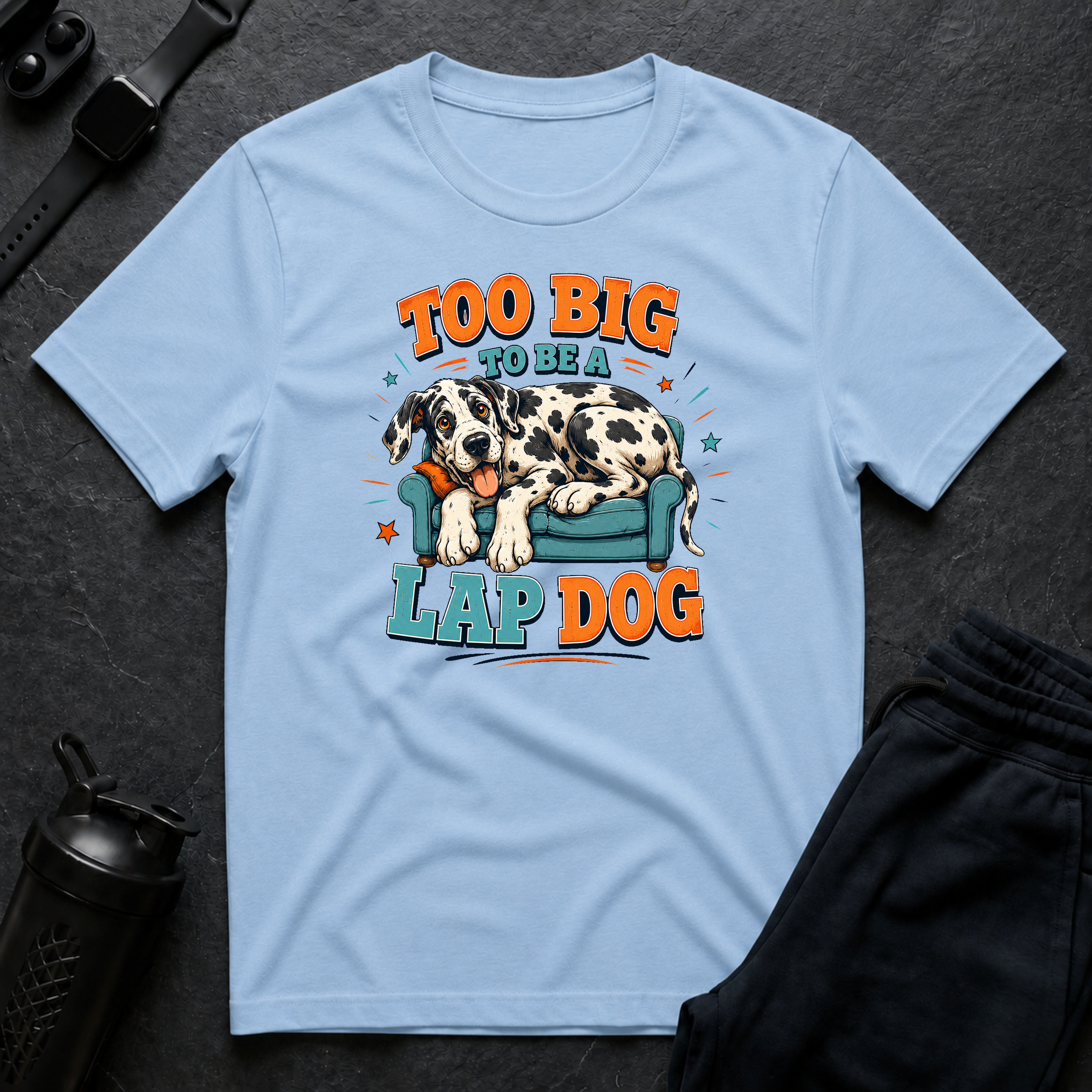 Too Big Lap Dog