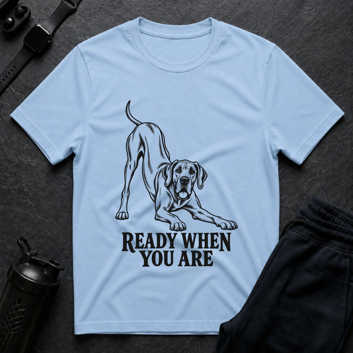 Dog Ready Stance
