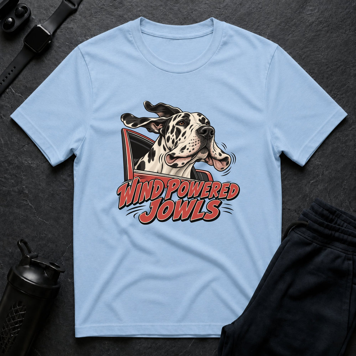 Wind Powered Jowls T-shirt
