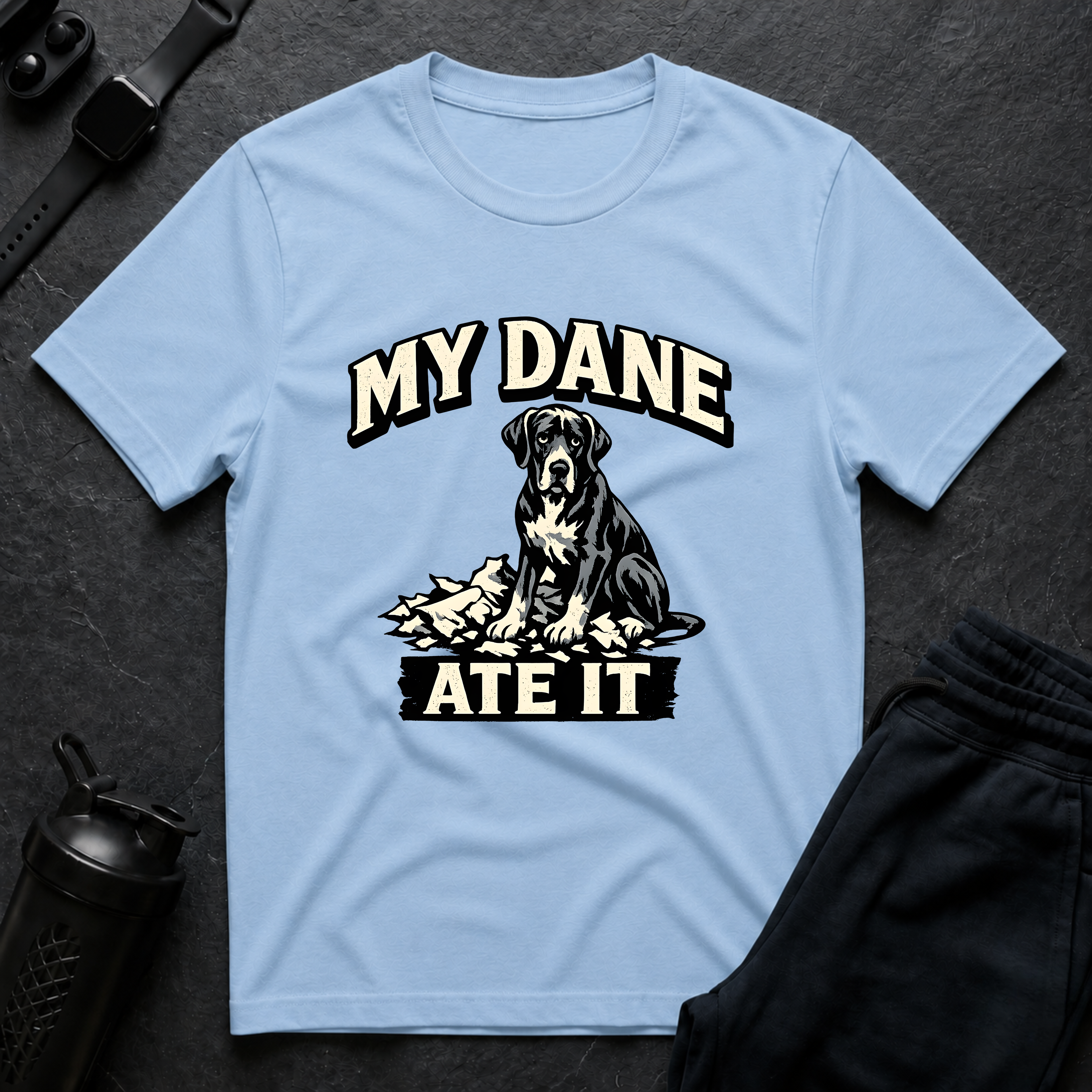 My Dane Ate