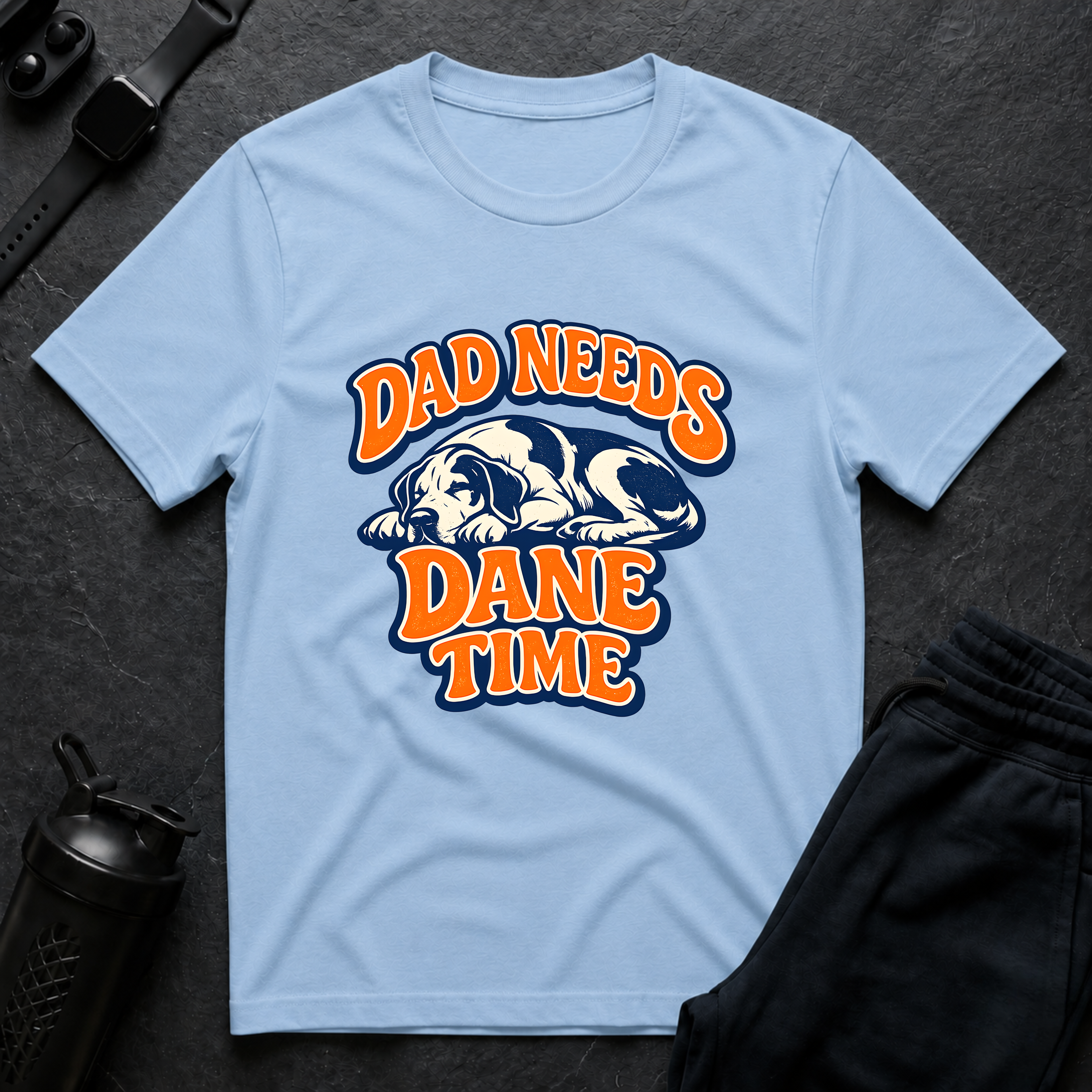 Dad's Dane Time