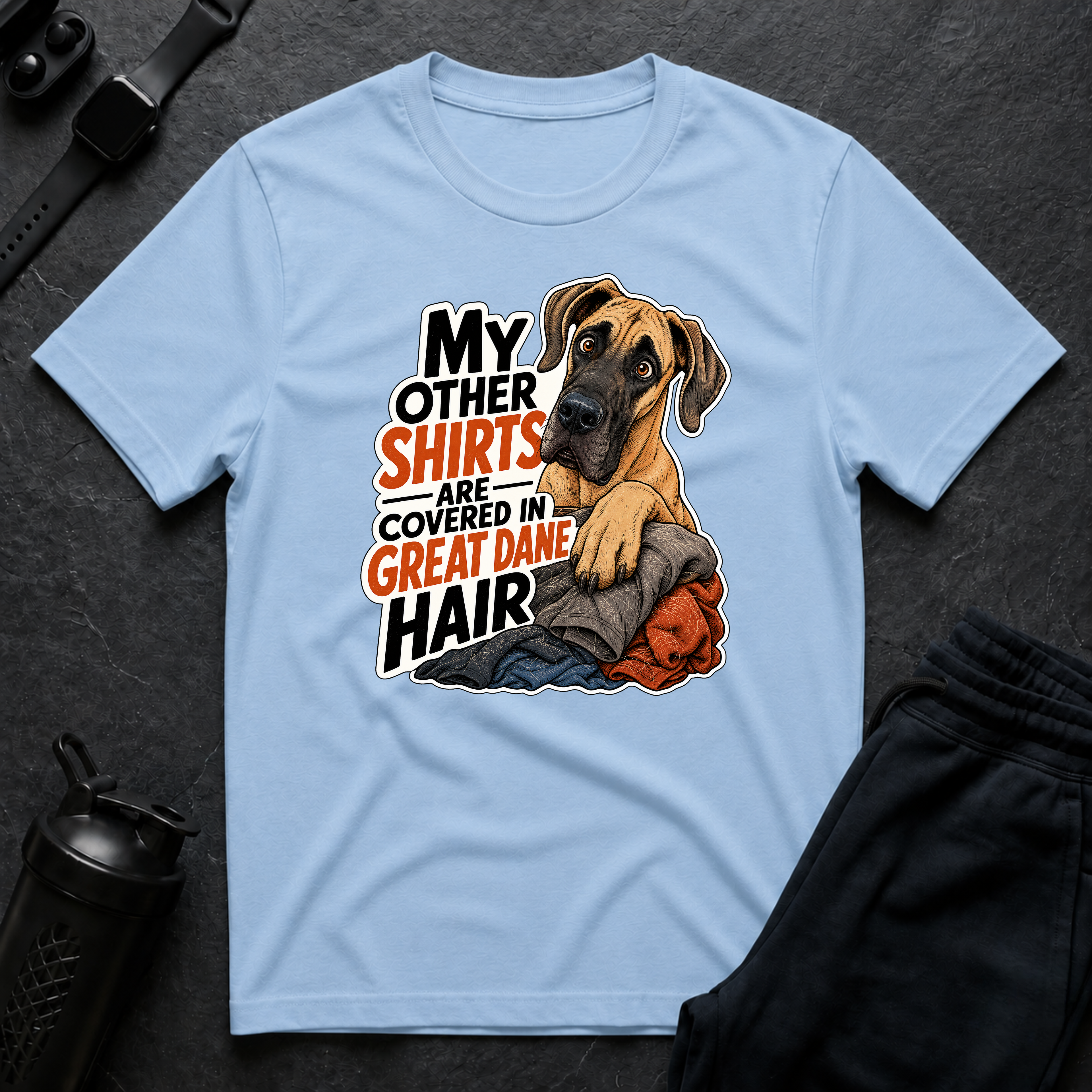 Great Dane Hair Tee