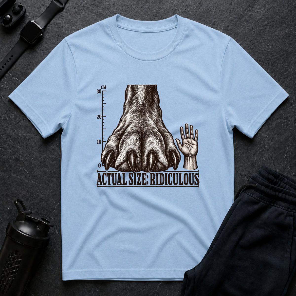 Actual Size Ridiculous T-shirt
