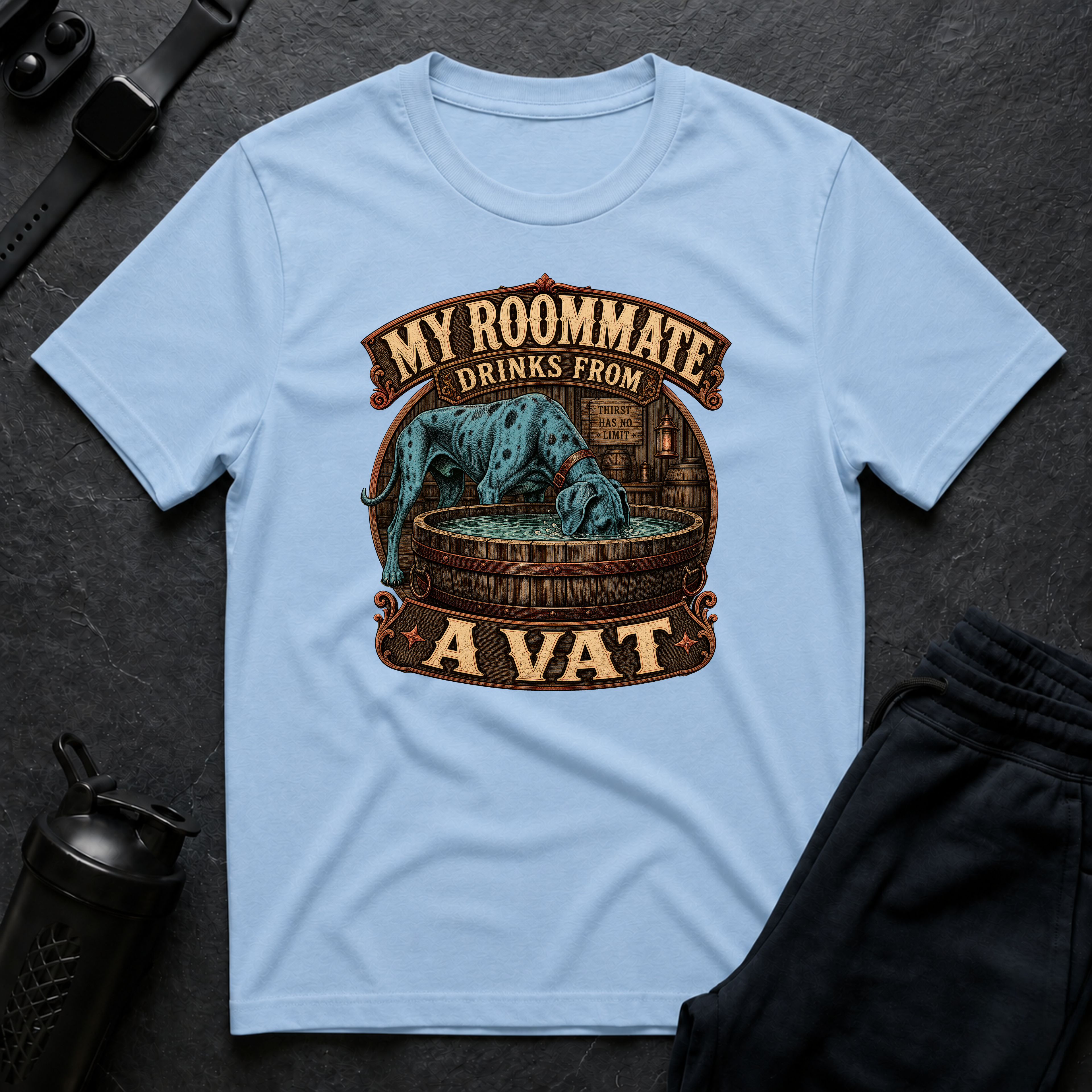 Roommate Drinks Vat