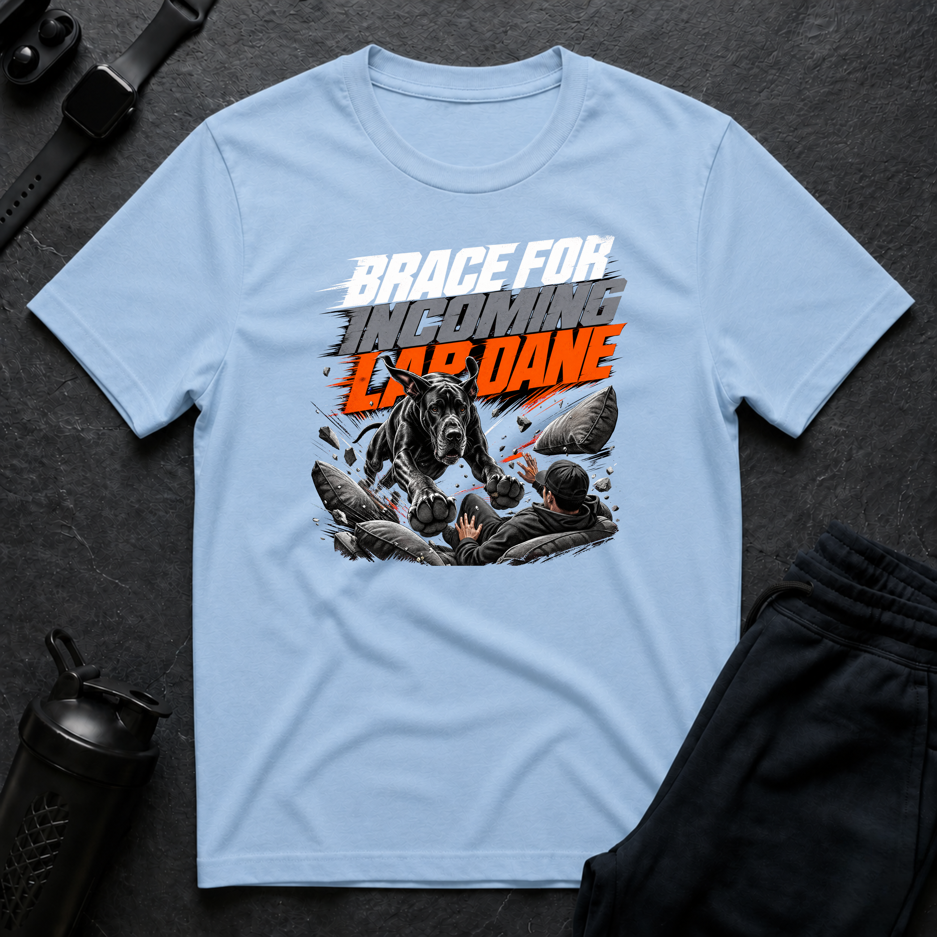 Incoming Lap Dane