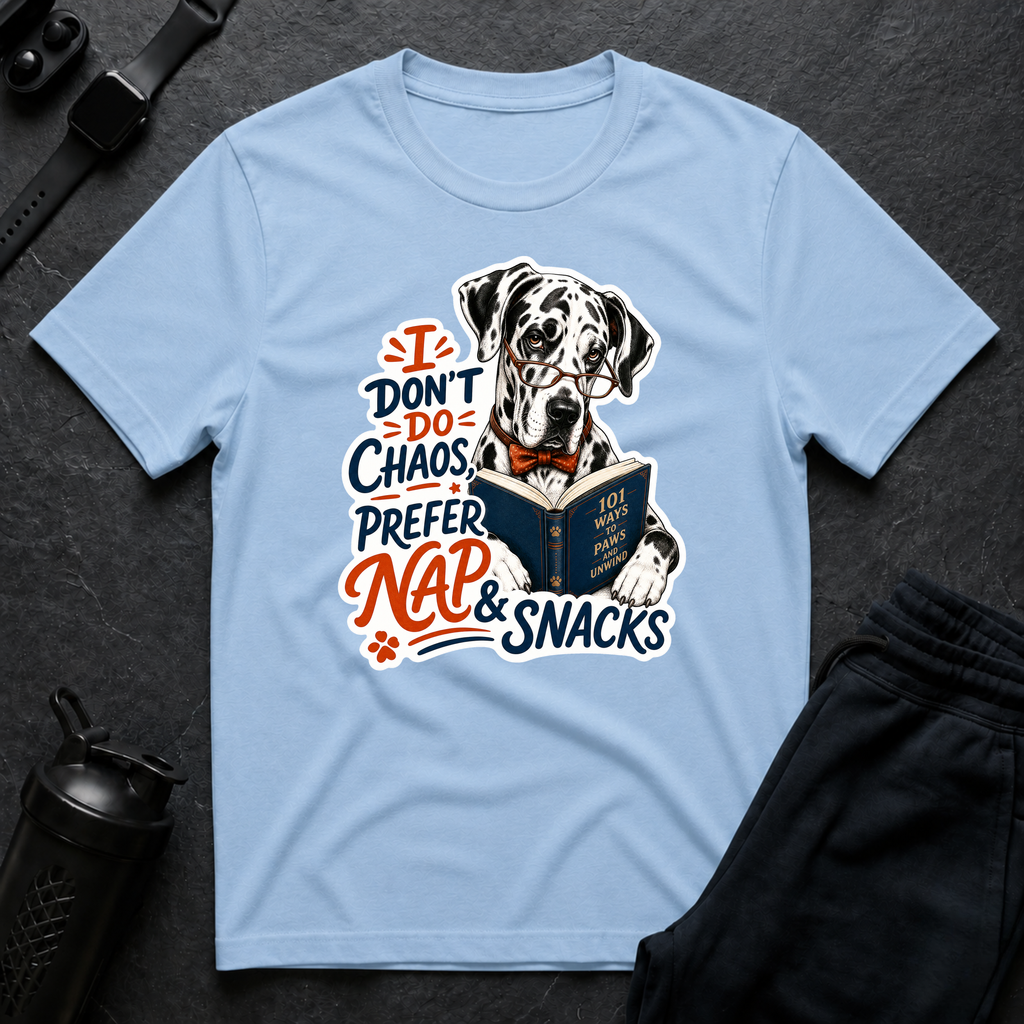 Paws Nap Snacks Tee