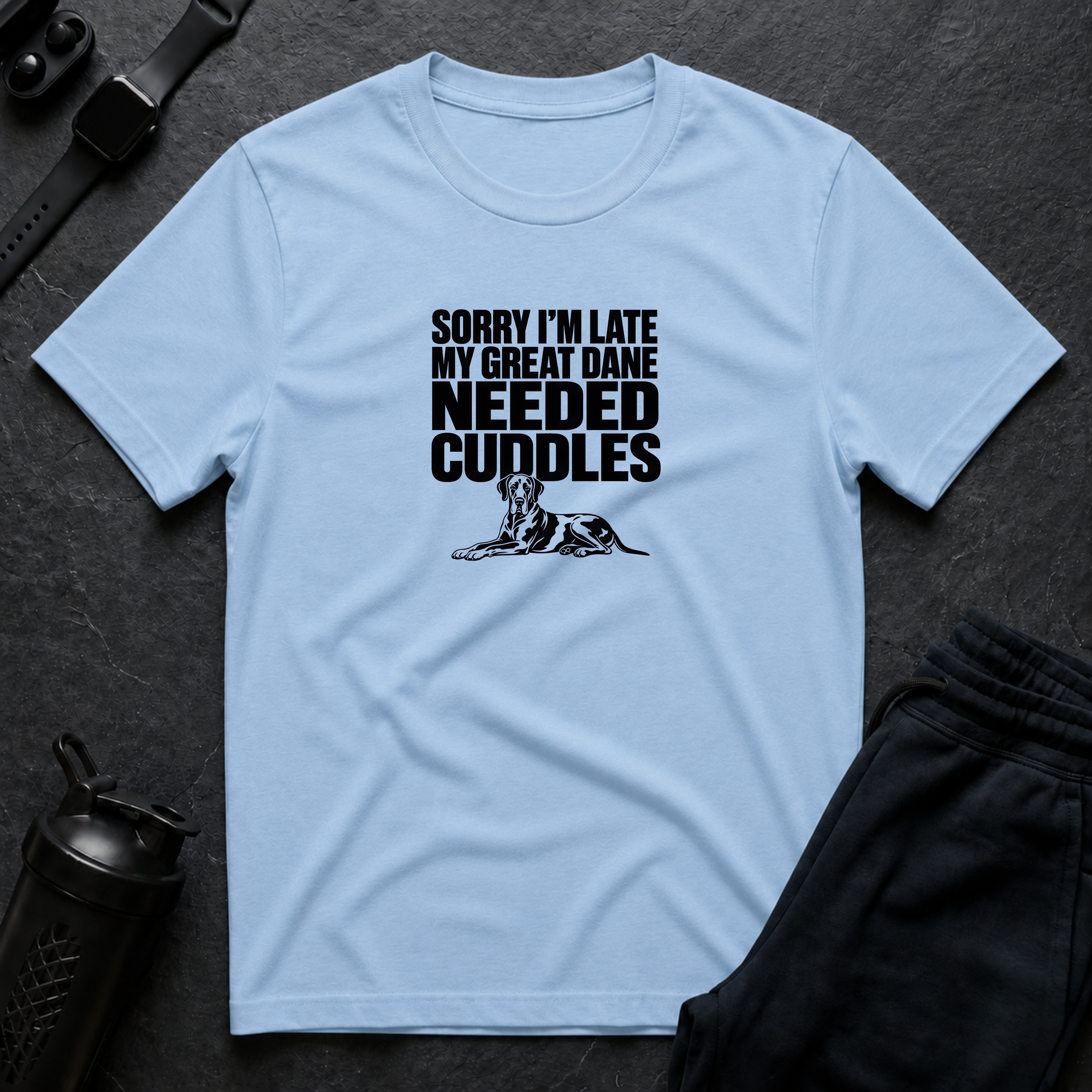 Great Dane Cuddles T-Shirt