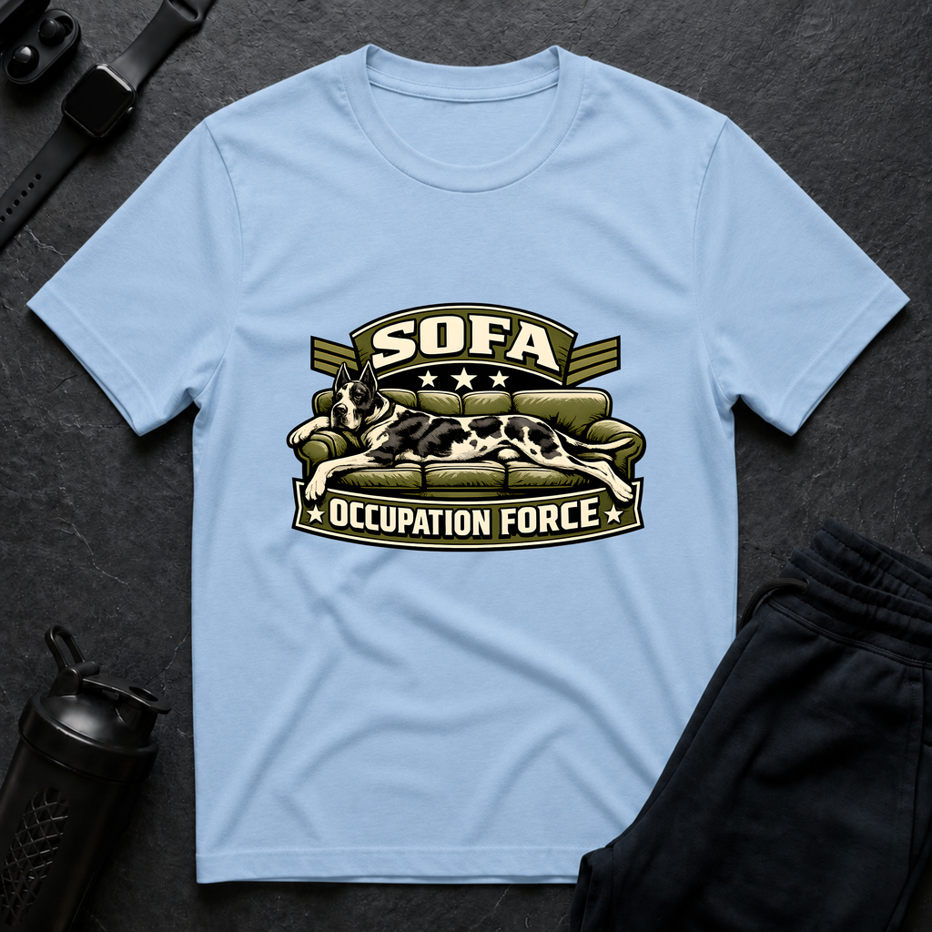 Sofa Occupation – Great Dane T-Shirt