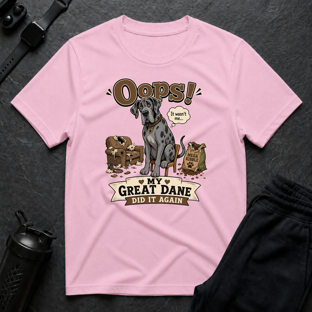 Oops Great Dane Mishap