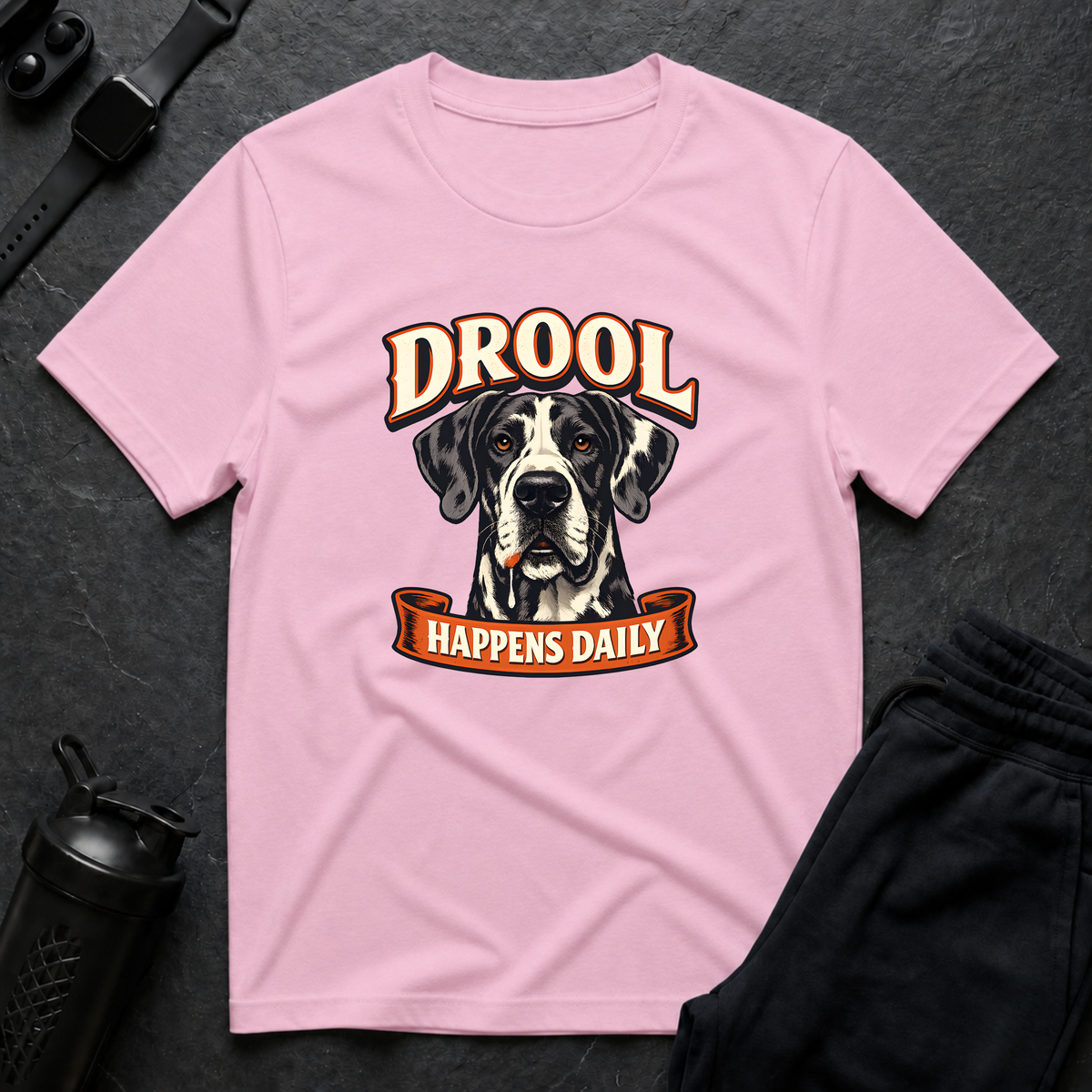 Drool Happens Daily – Great Dane T-Shirt