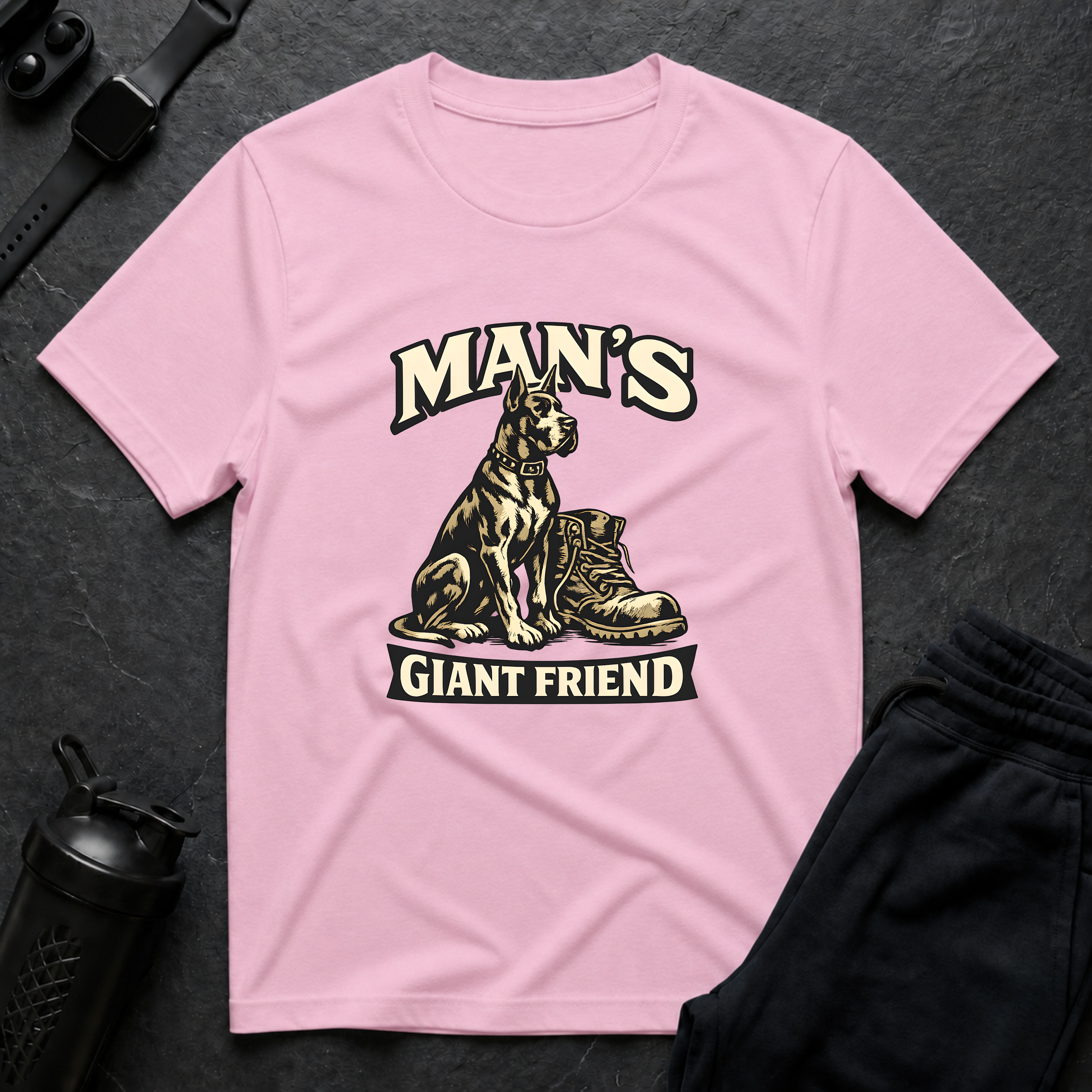 Man's Giant Friend T-Shirt